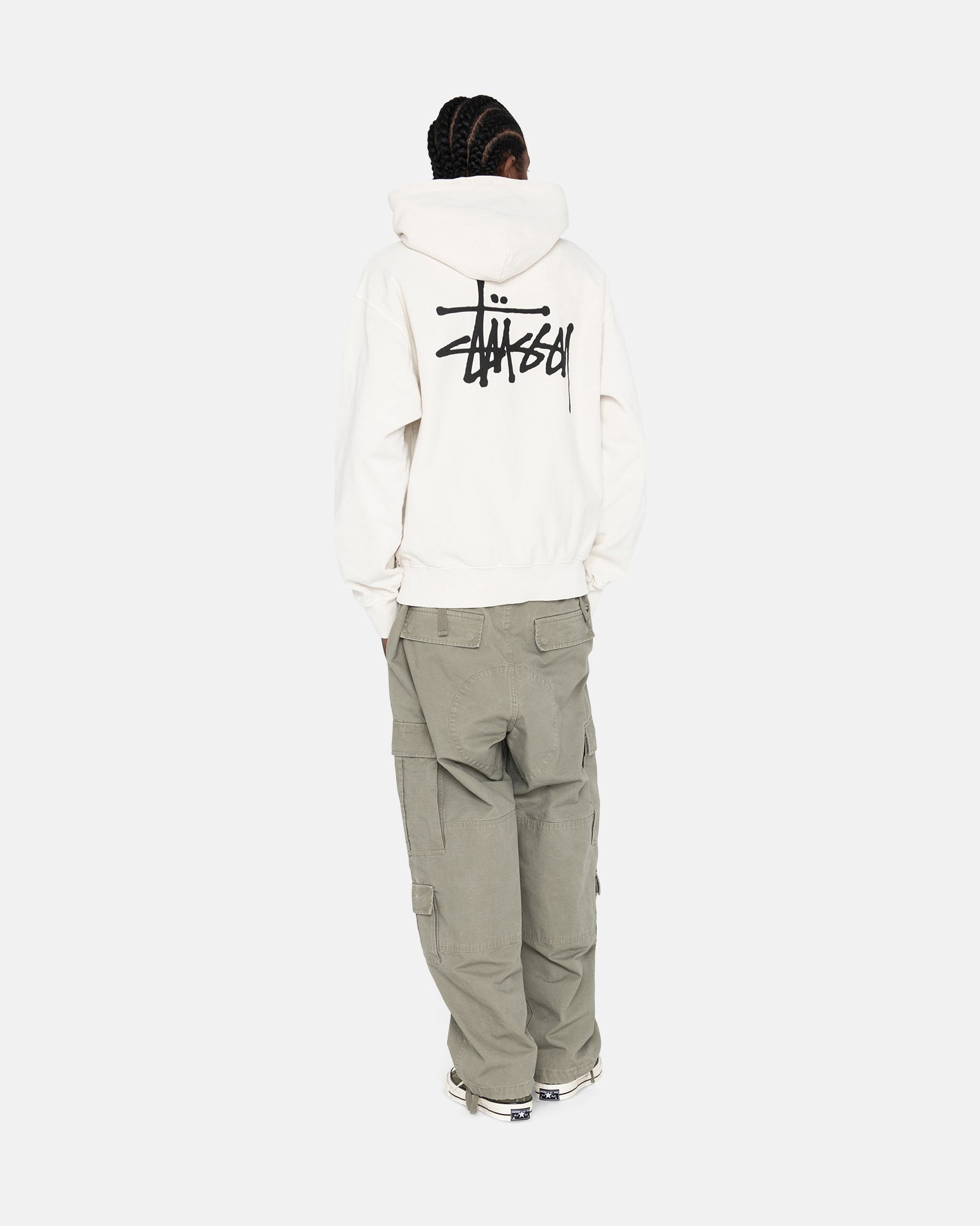 BASIC STüSSY PIGMENT DYED HOODIE