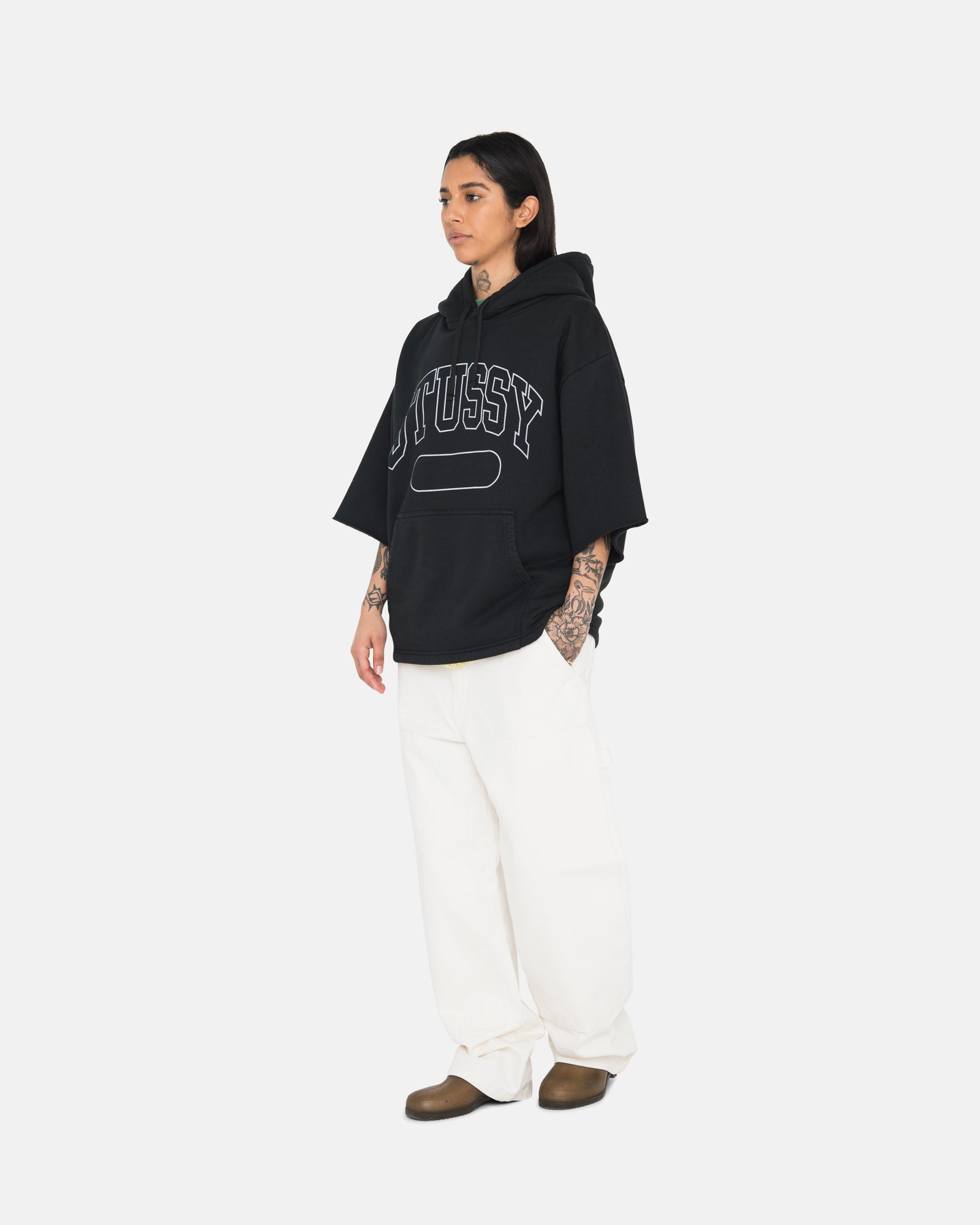 SS BOXY CROPPED HOODIE