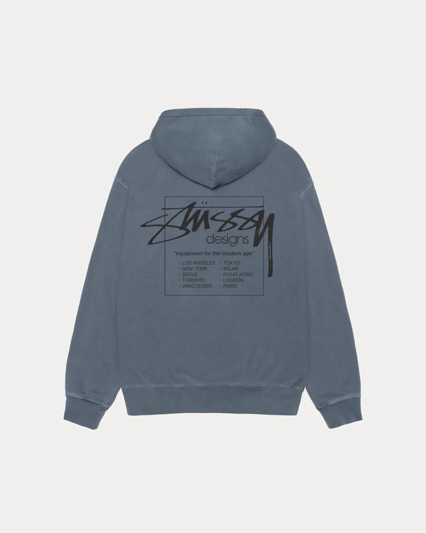 MODERN AGE HOODIE PIGMENT DYED