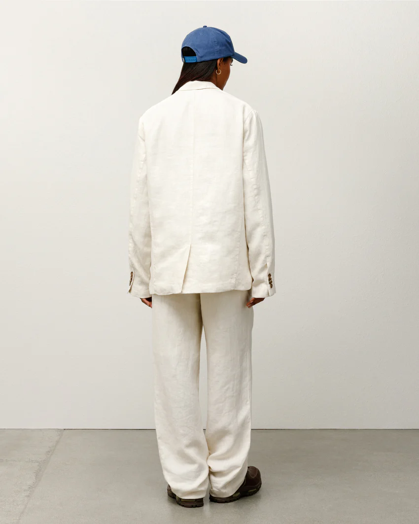 RELAXED TROUSER TEXTURED LINEN