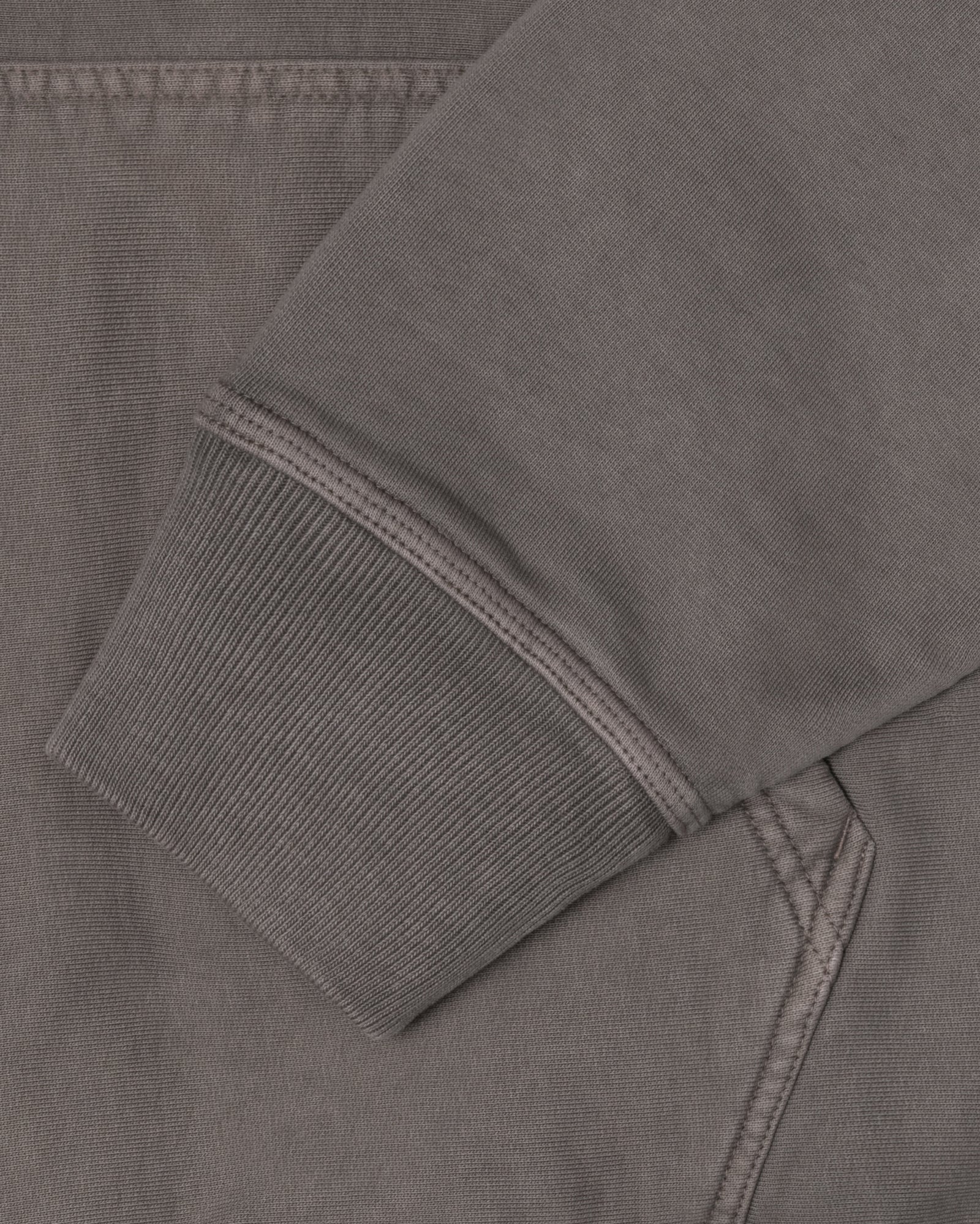 PIGMENT DYED FLEECE HOODIE