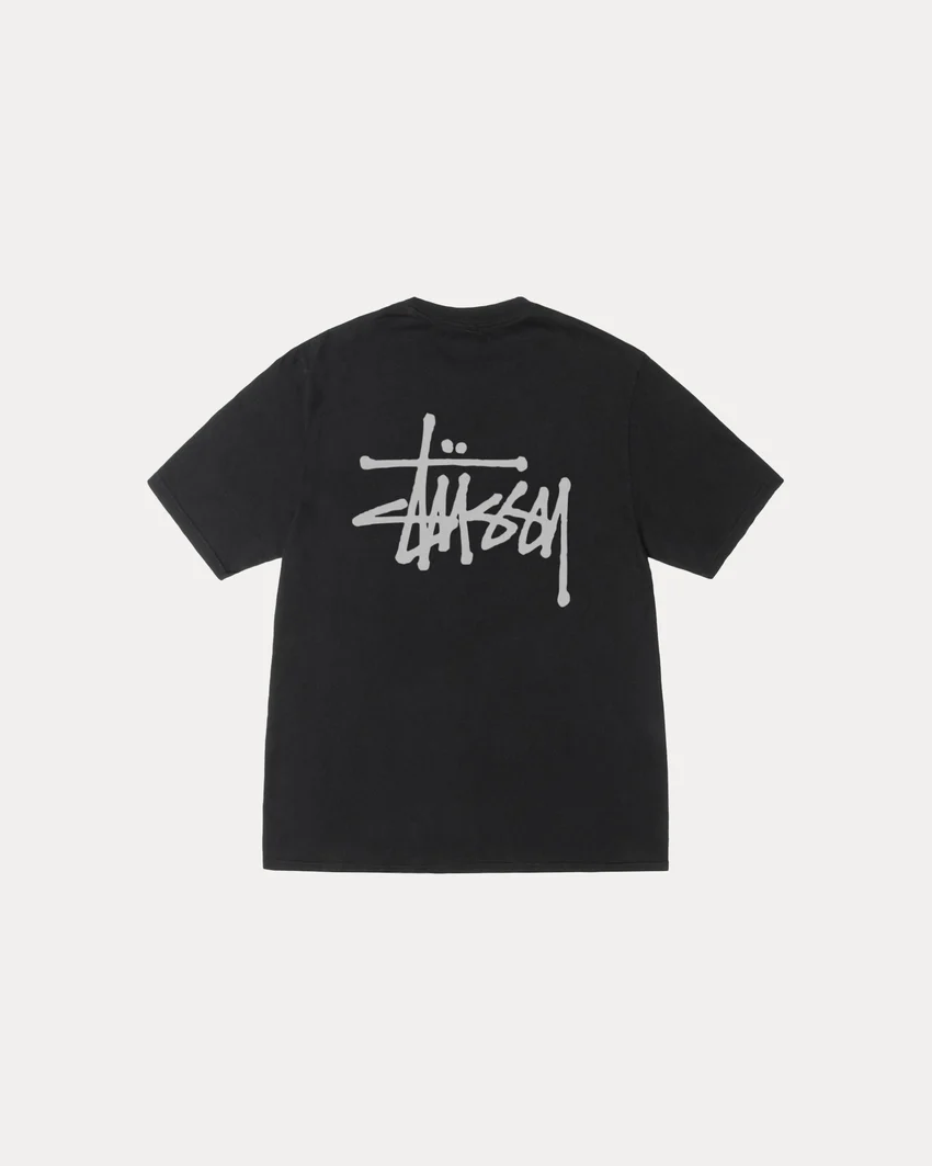 BASIC STÜSSY TEE PIGMENT DYED