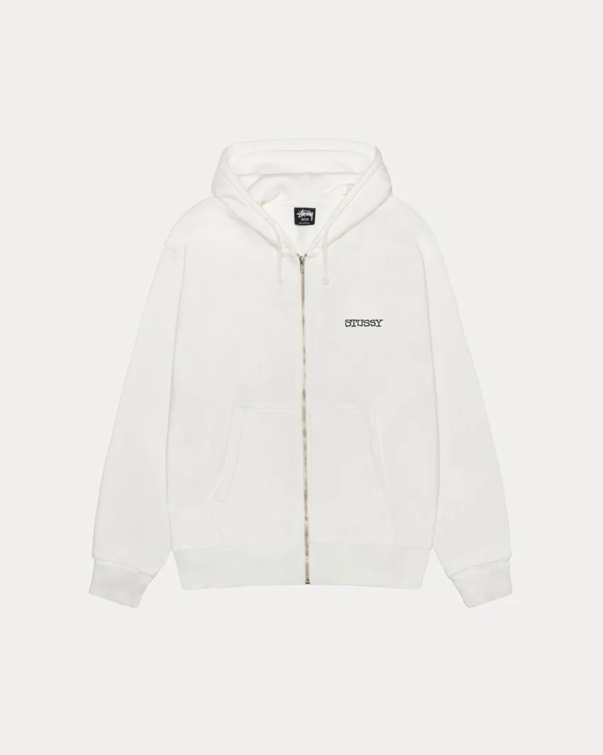 JUMBO ZIP HOODIE PIGMENT DYED