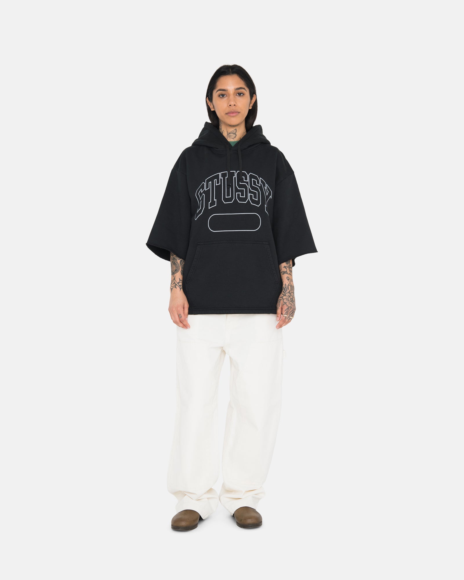 SS BOXY CROPPED HOODIE