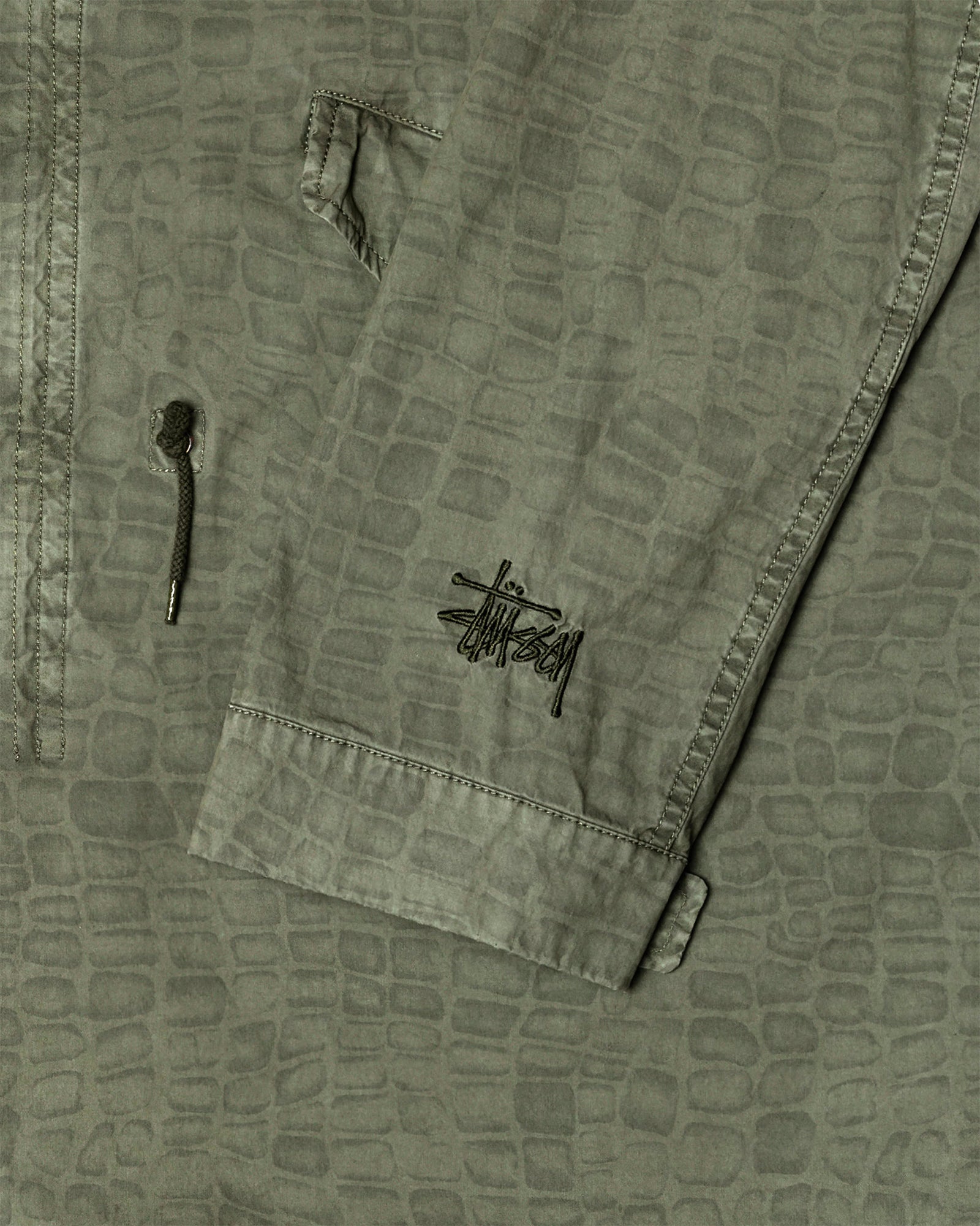 NYCO PRINTED FISHTAIL PARKA