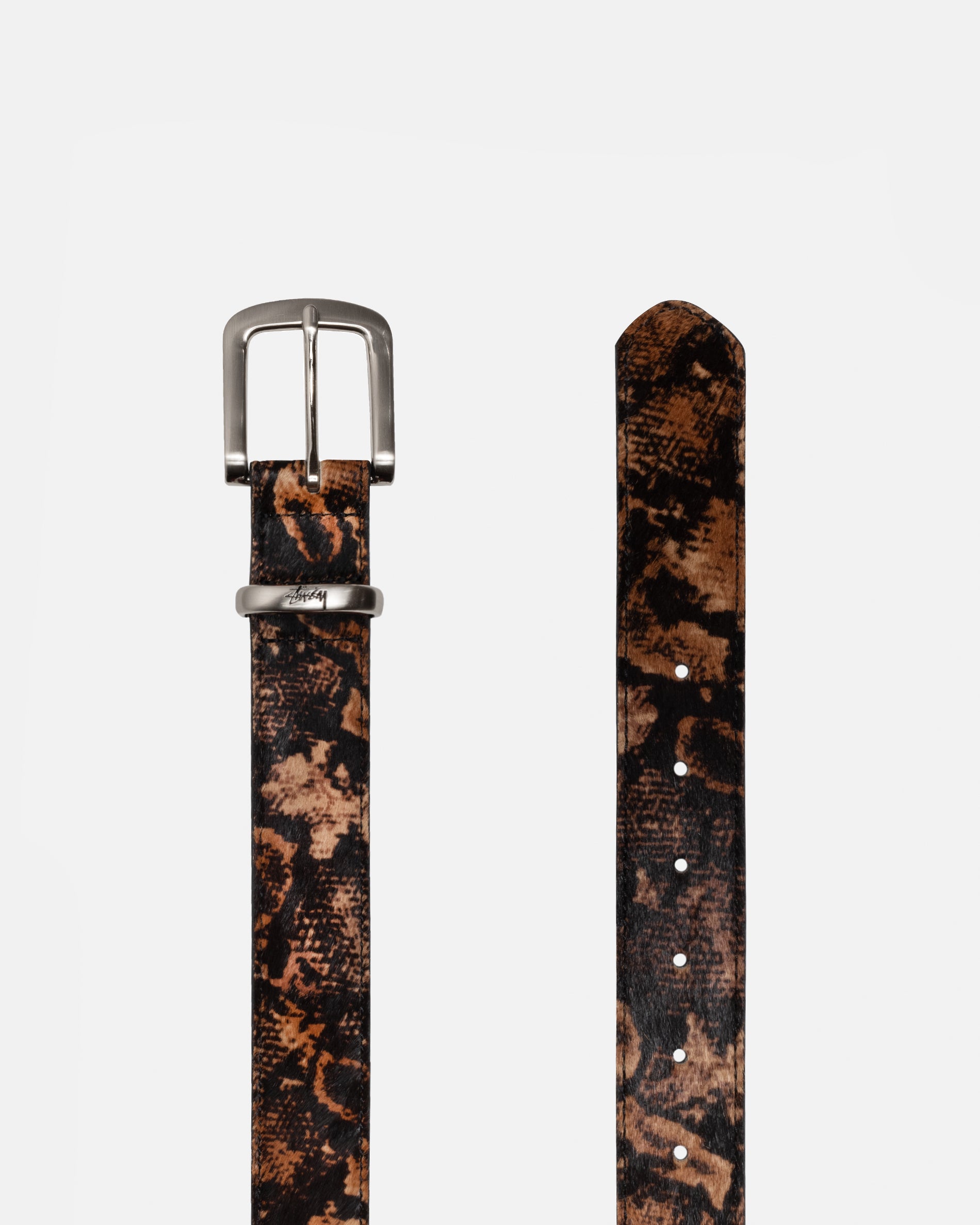 ANIMAL PRINT DRESS BELT