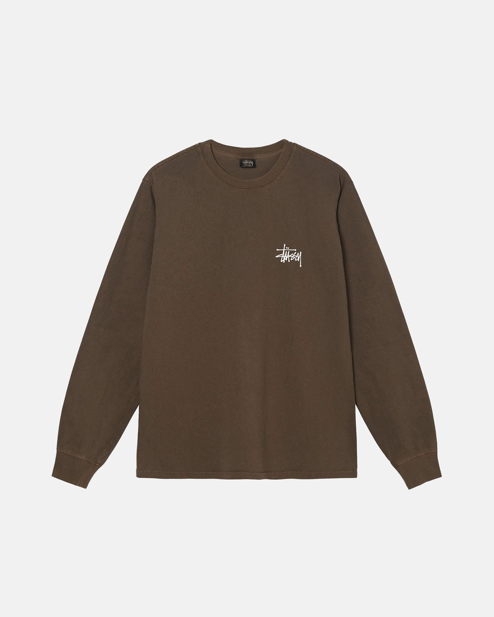 BASIC STüSSY PIGMENT DYED LS TEE