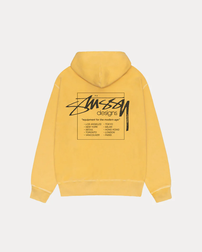 MODERN AGE HOODIE PIGMENT DYED