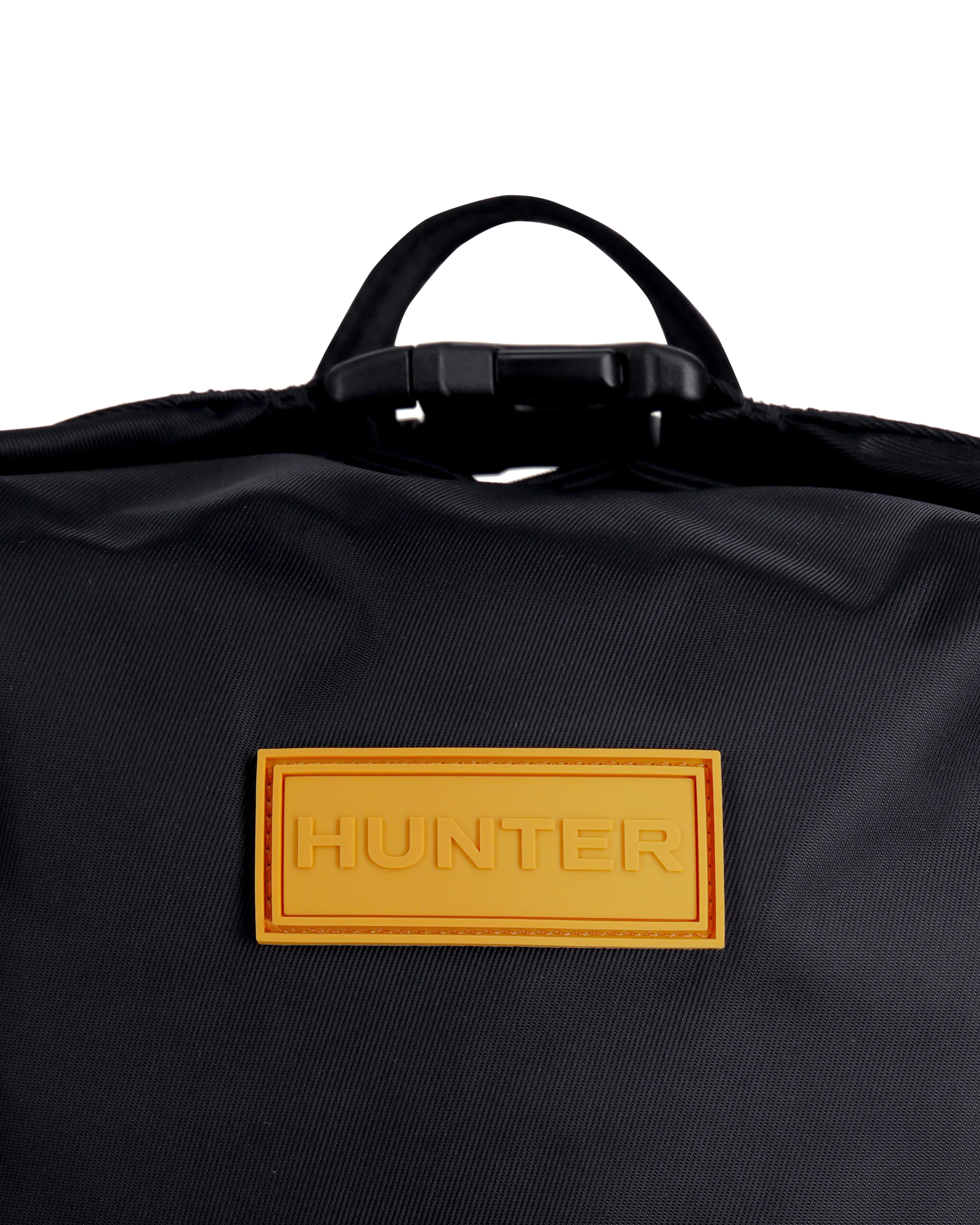 ナイロン パイオニア ミディアム トップクリップ バックパック ボーン イン スコットランド - ブラック / リッチオーカー