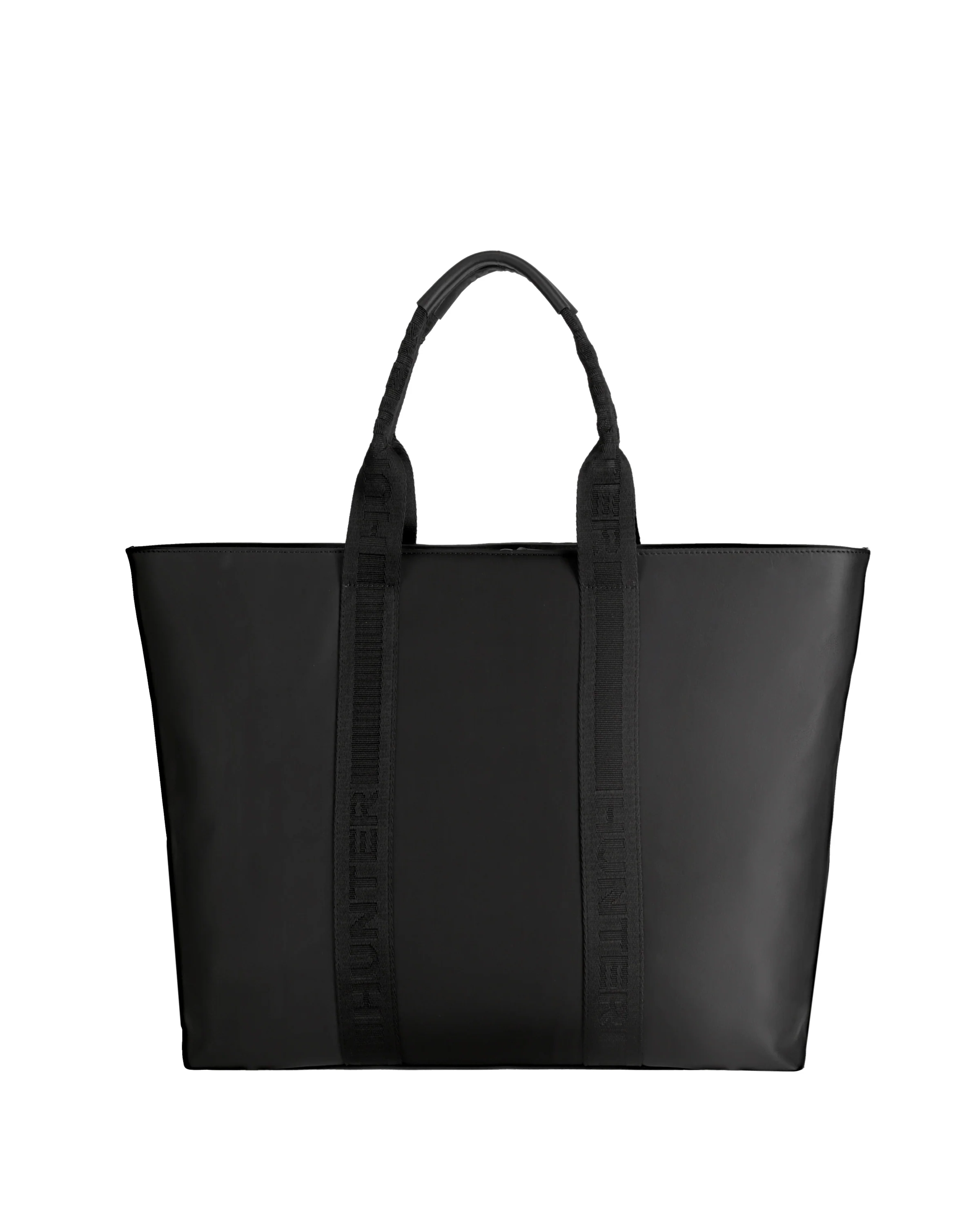 レザー ネオプレン トート - ブラック