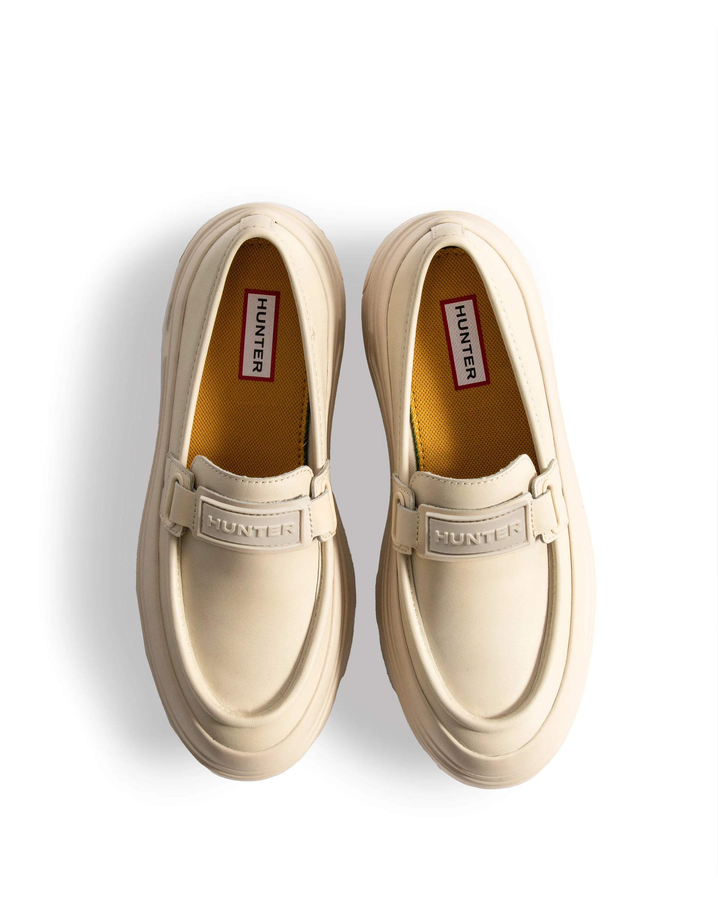 リファインド エクスプローラー フラットフォーム ローファー - キャンバスクリーム