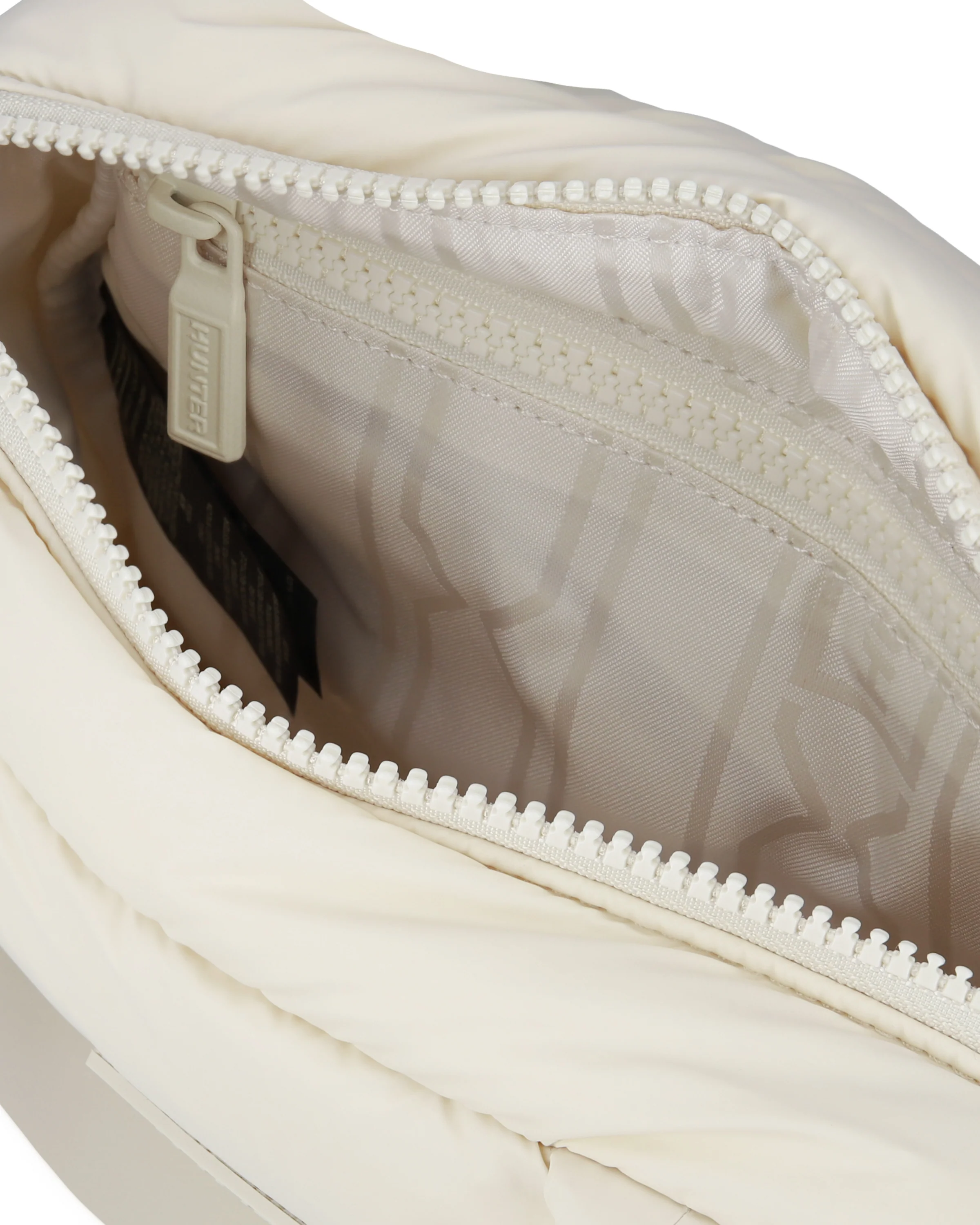 イントレピッド エクストラ パフド ミニ ボストン - キャンバスクリーム