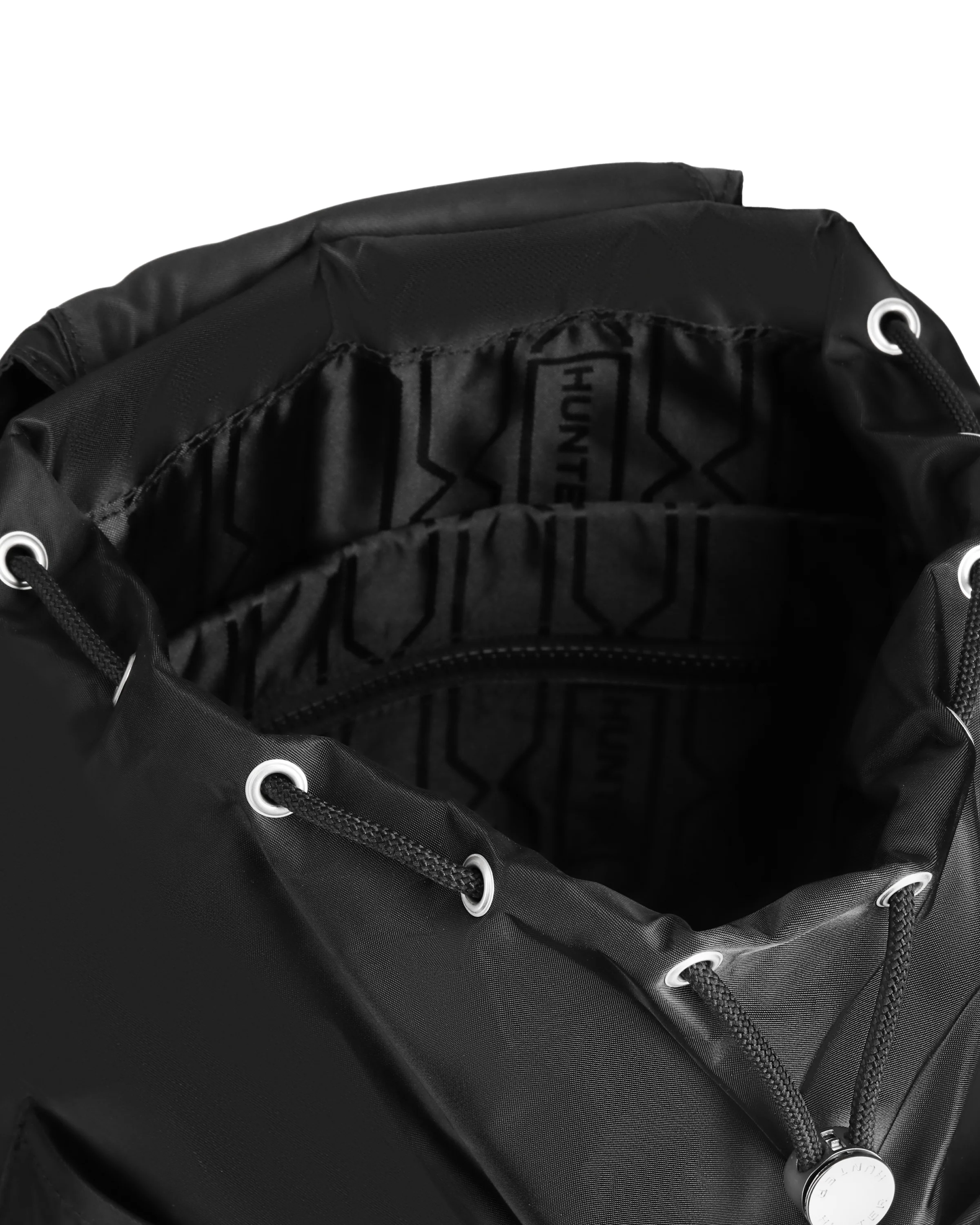 プレミアム ナイロン ミニ バックパック - ブラック