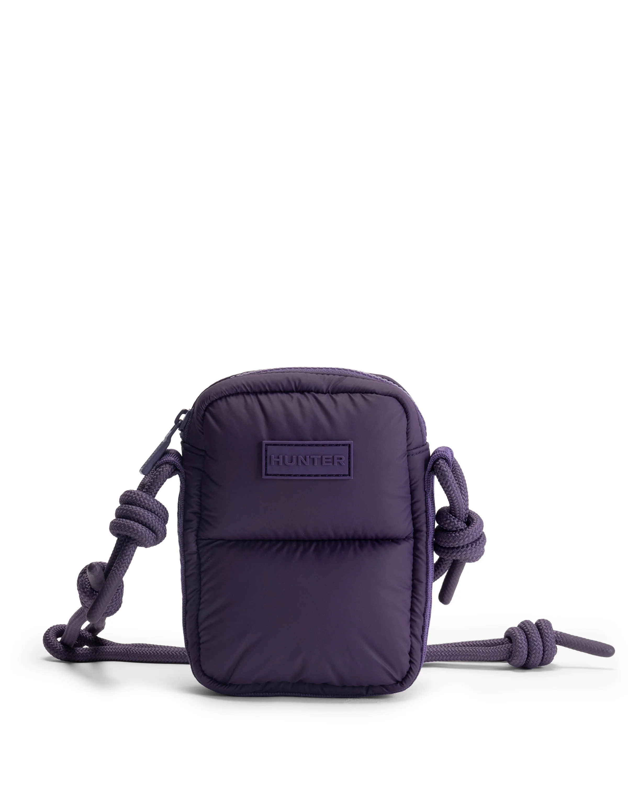 イントレピッド エクストラ パフド フォンポーチ - リッチパープル