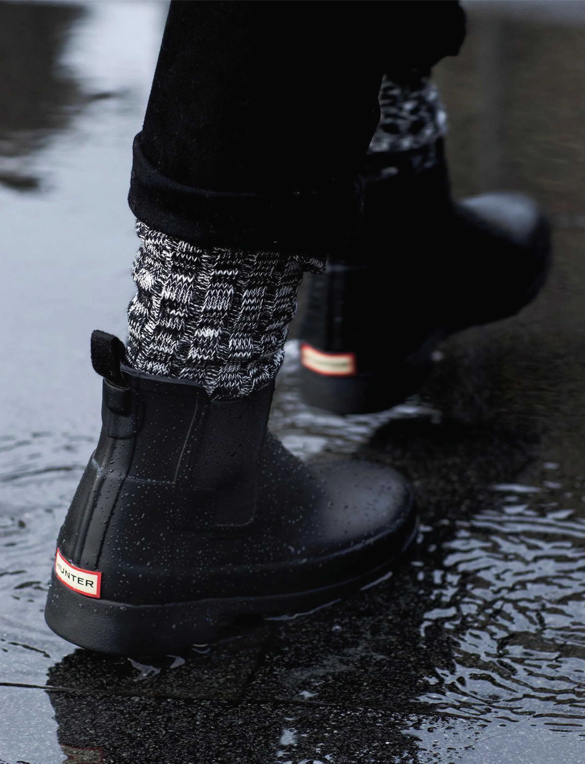 レディース オリジナル リファインド チェルシーブーツ  -  ブラック