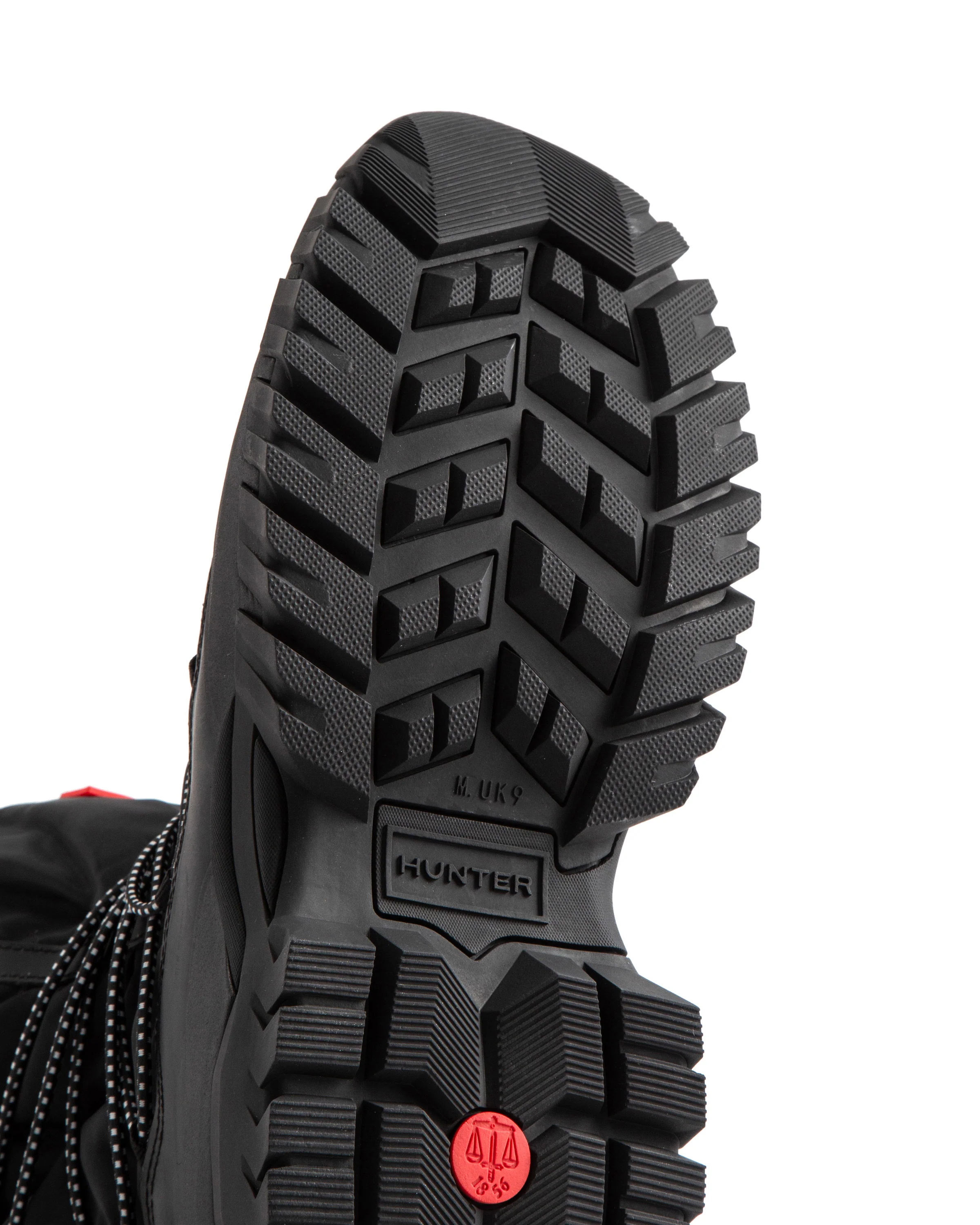 メンズ ワンダラー レースアップ アウトドア ブーツ - ブラック