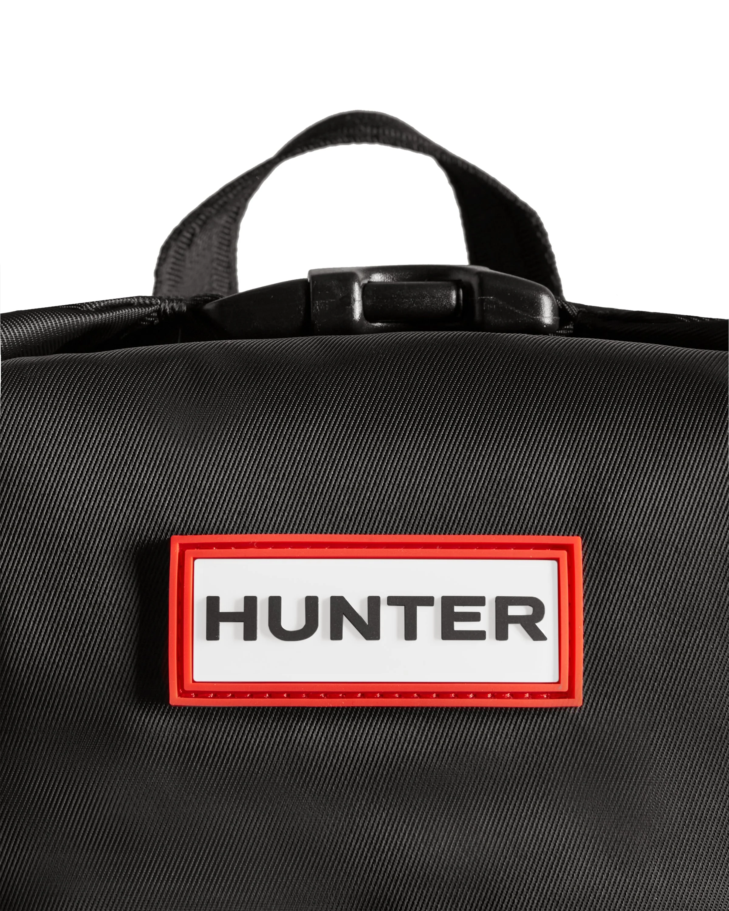 ミニ ナイロン パイオニア トップ クリップ バックパック  -  ブラック