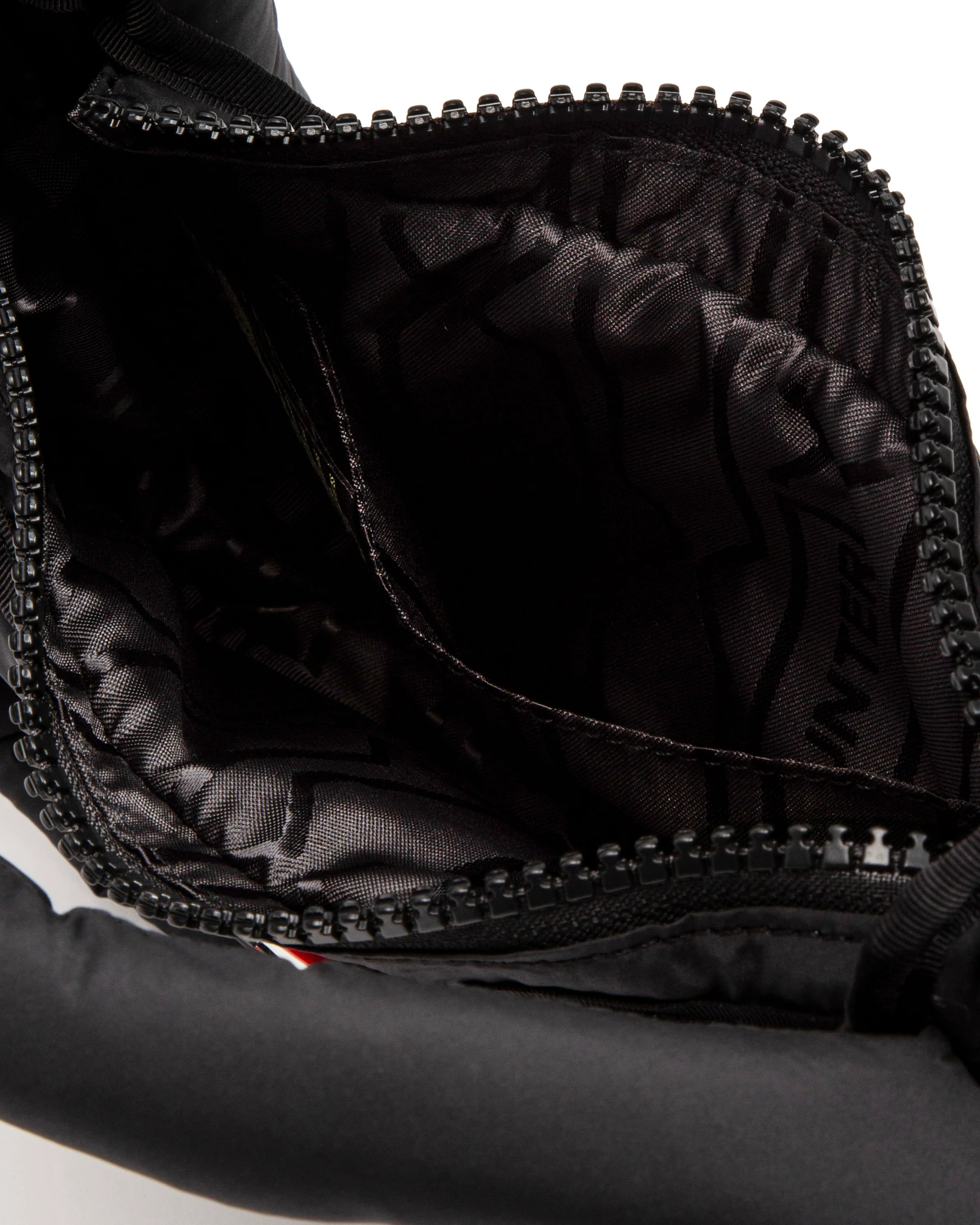 フレイムド パファー ミニ ホーボー - ブラック