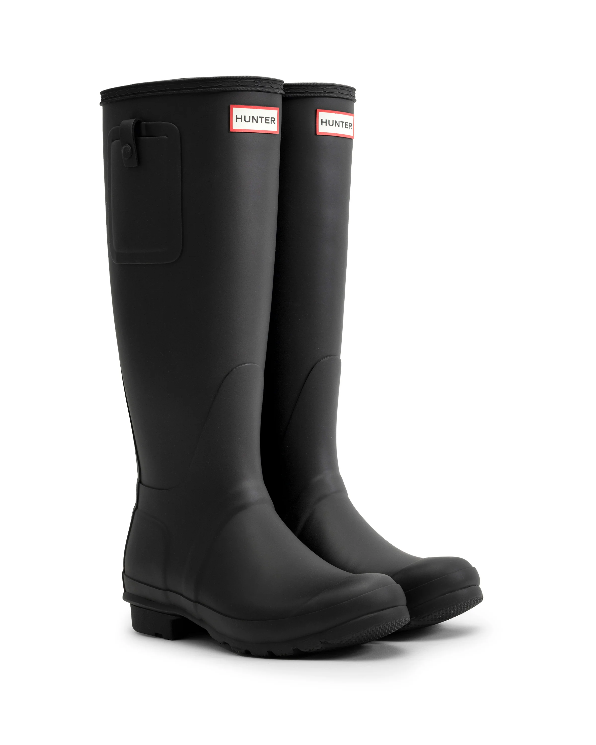 レディース オリジナル トール カードホルダー ブーツ - ブラック