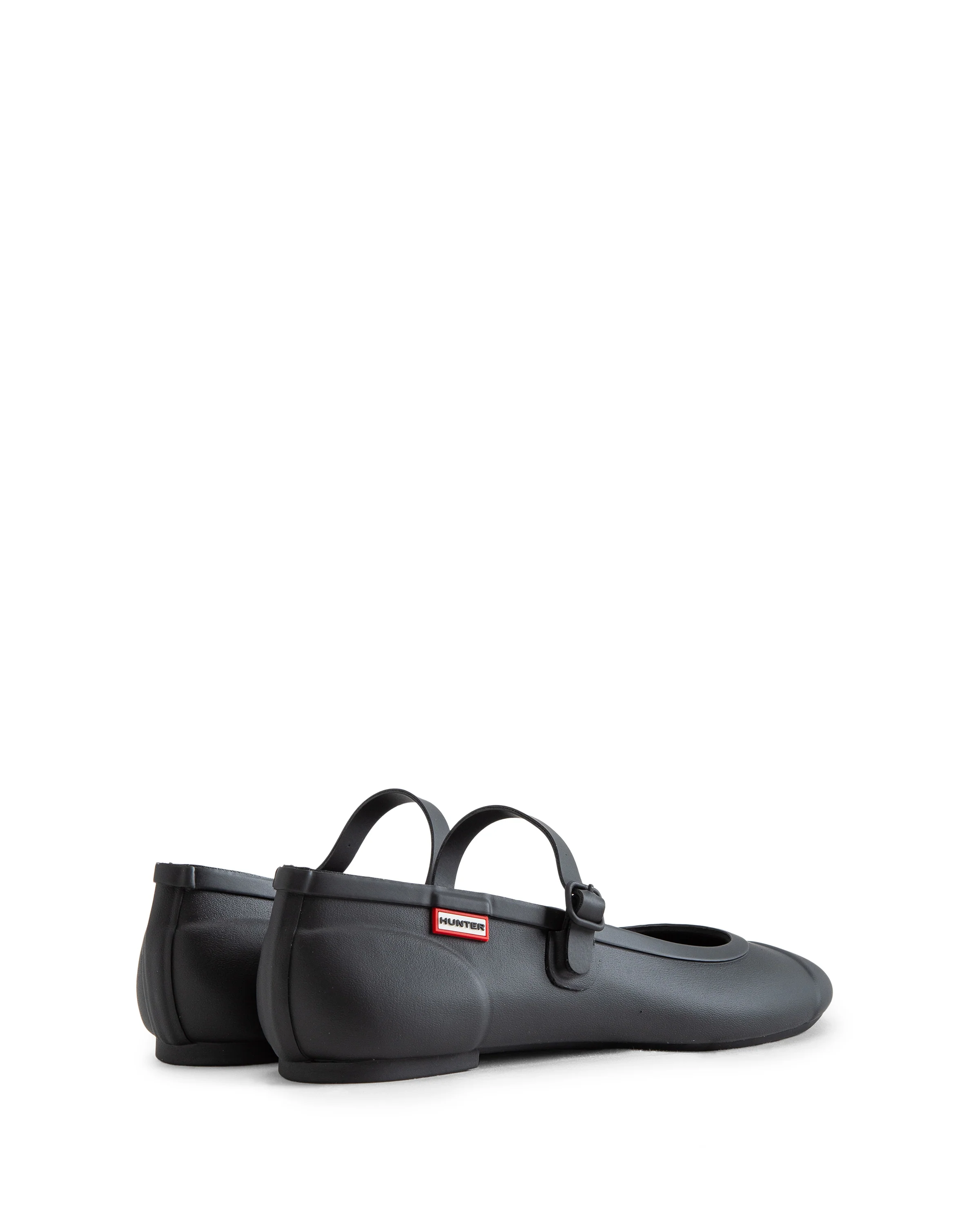 リファインド メリー ジェーン バックル バレリーナ - ブラック