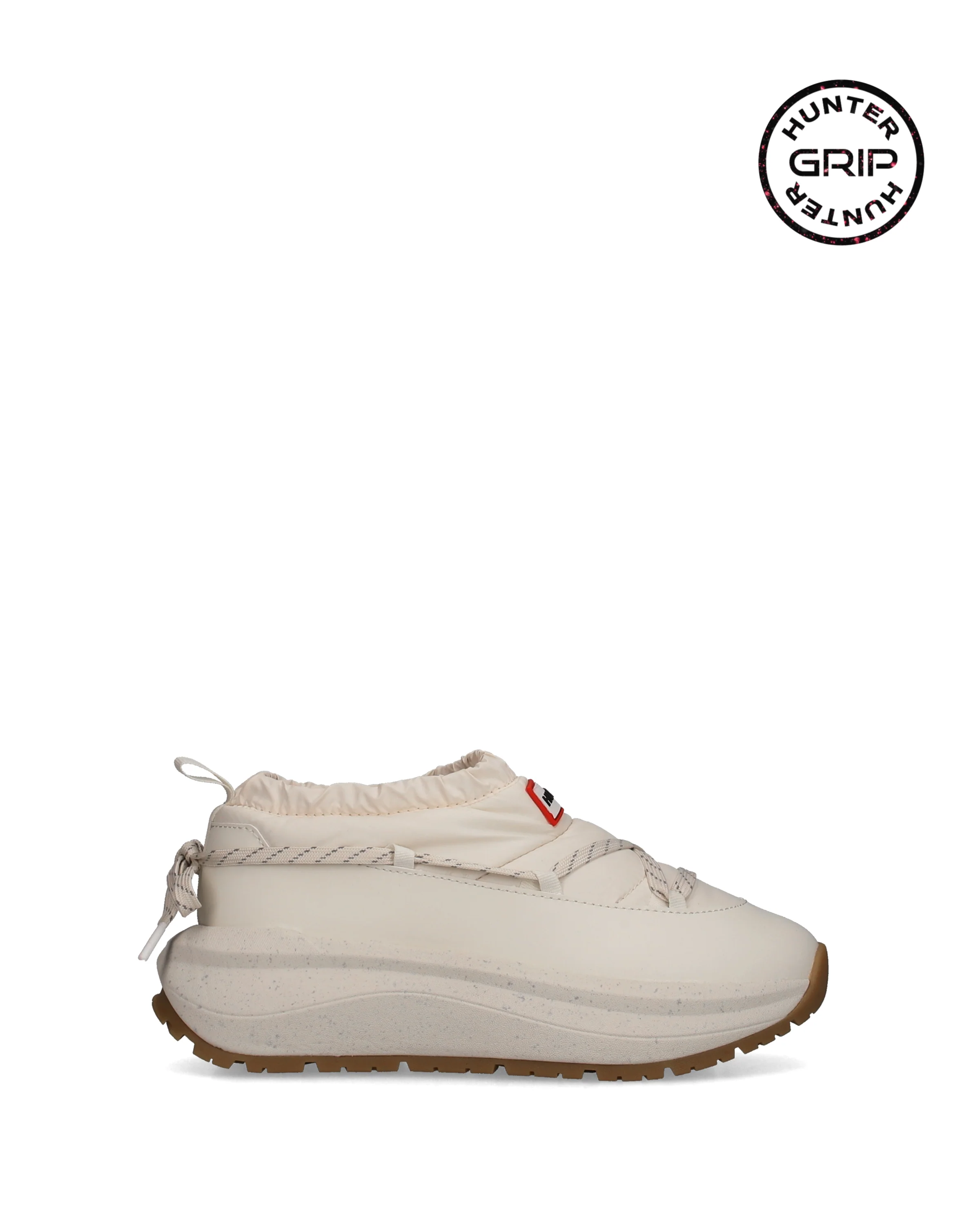 ユニセックス ハンター グリップ パフ レース スリッポン トレーナー - シェイデッド ホワイト / ガム