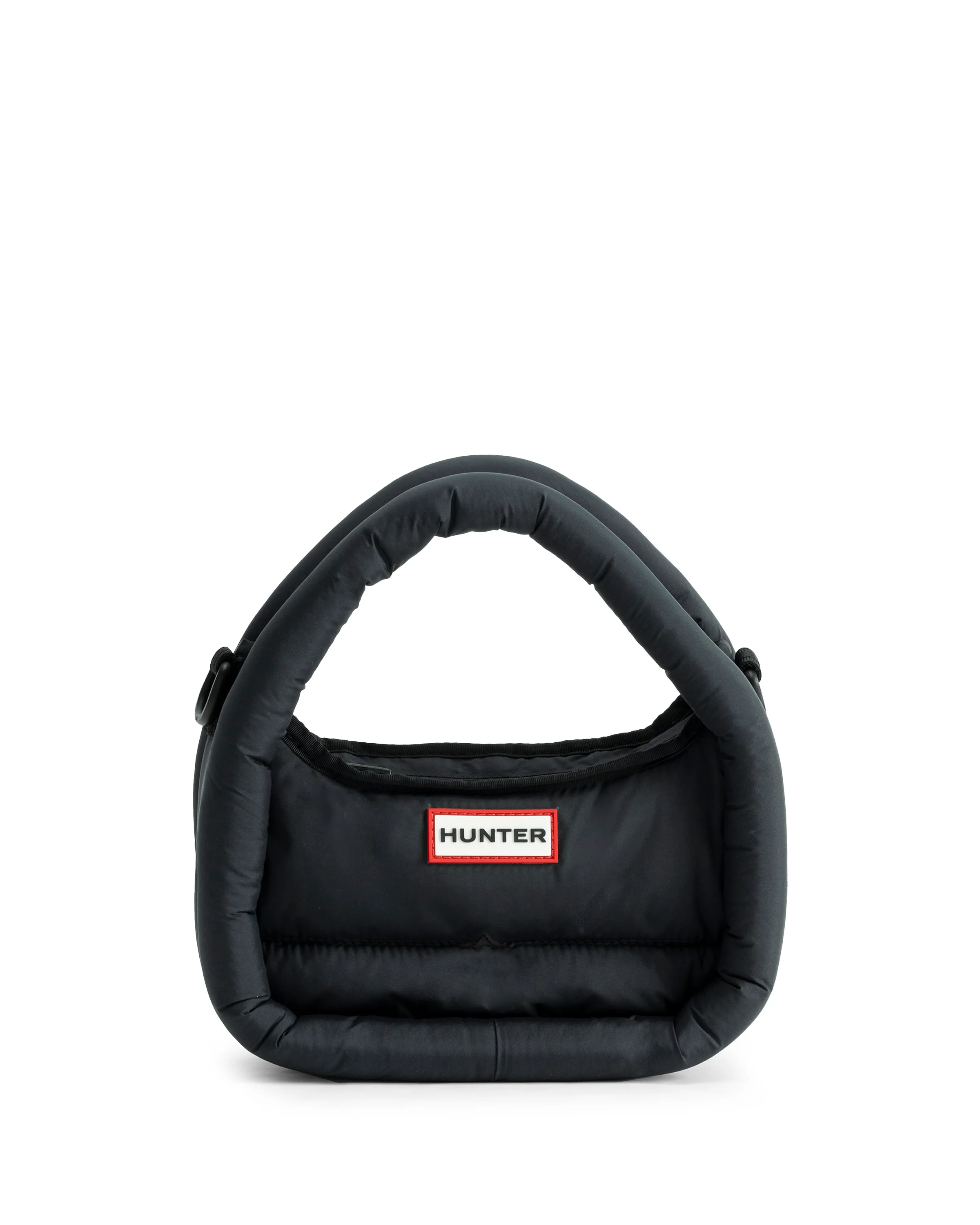 フレイムド パファー ミニ ホーボー - ブラック