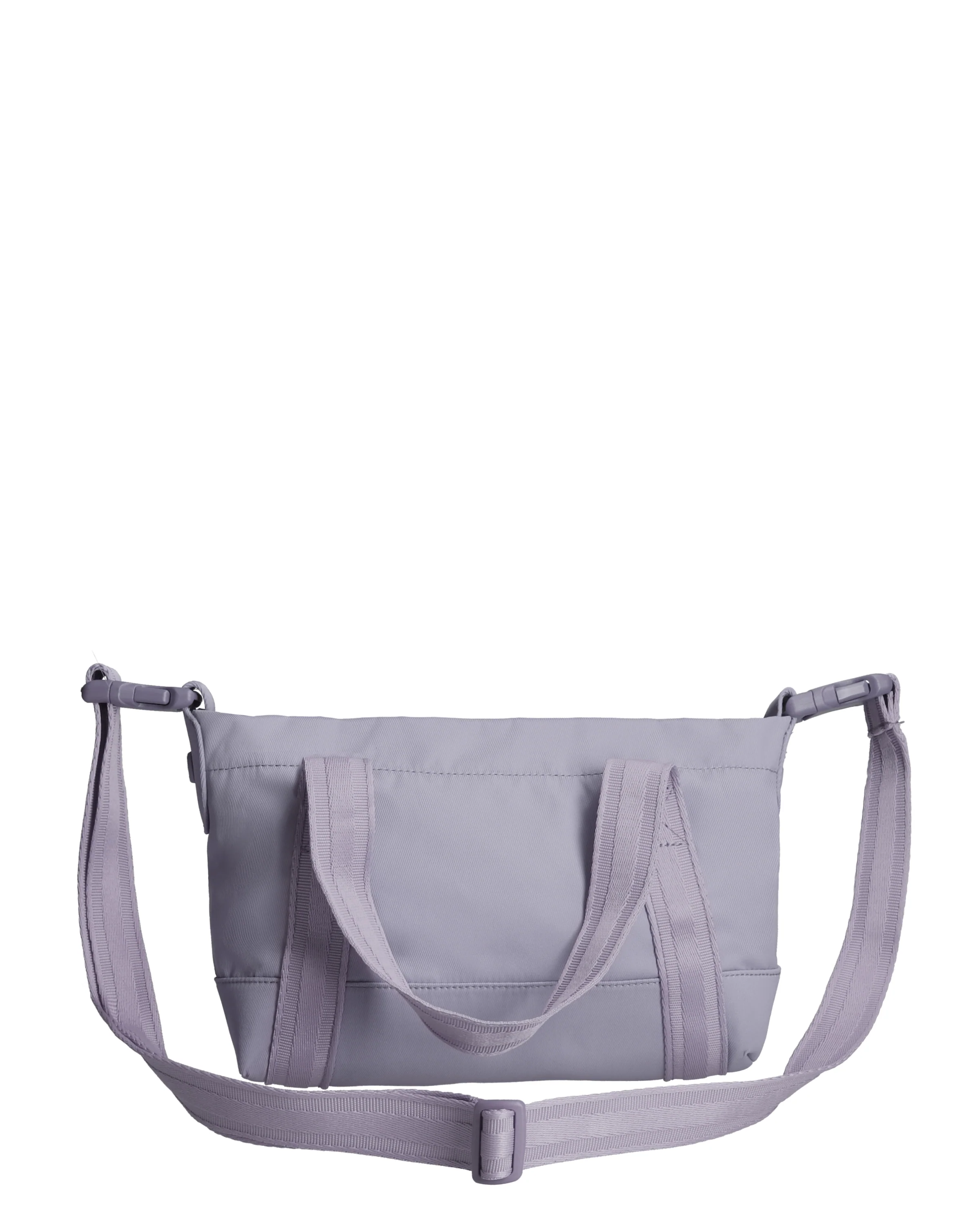 ナイロン ミニ トップ クリップ トート バッグ - ドリーミーライラック