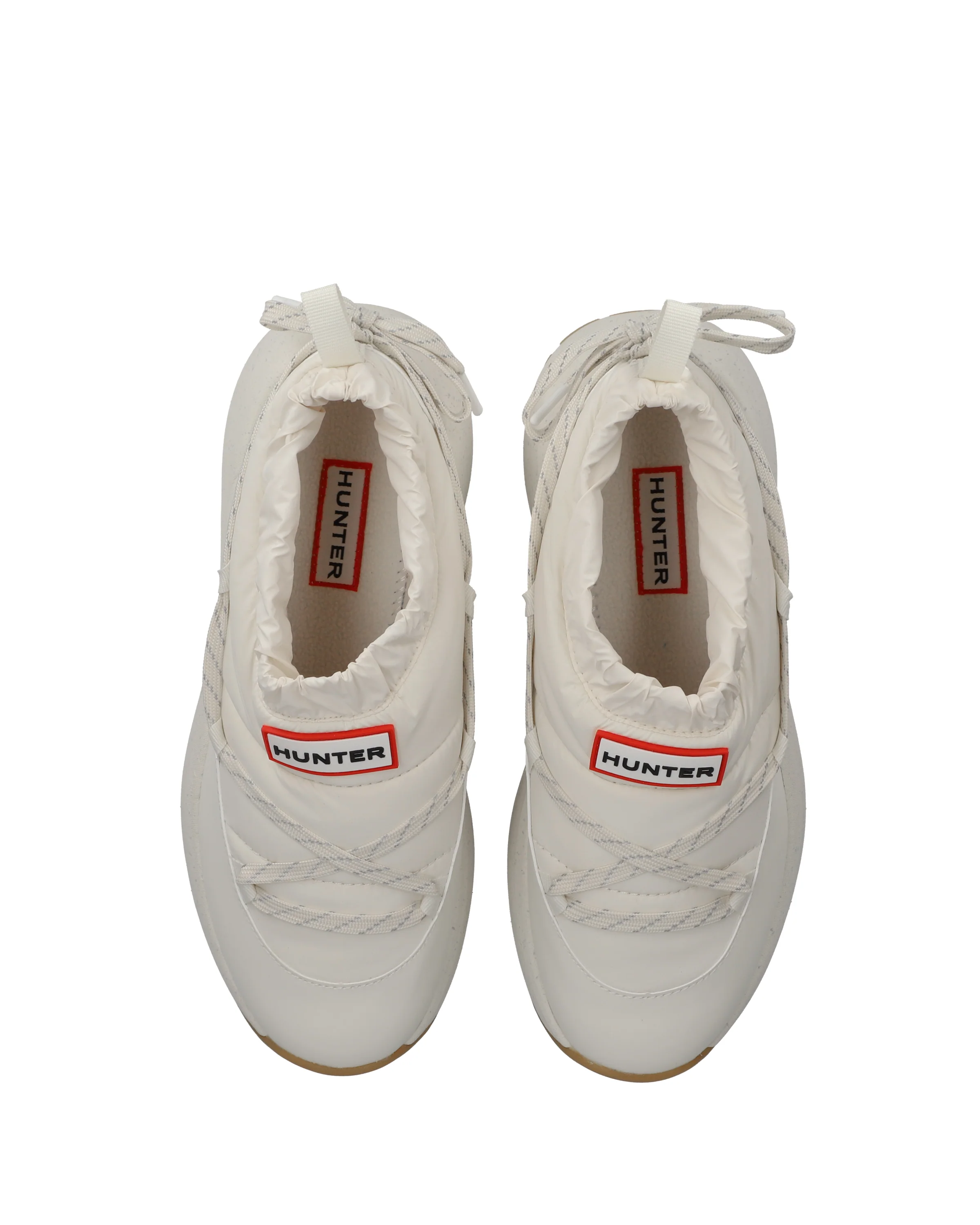 ユニセックス ハンター グリップ パフ レース スリッポン トレーナー - シェイデッド ホワイト / ガム