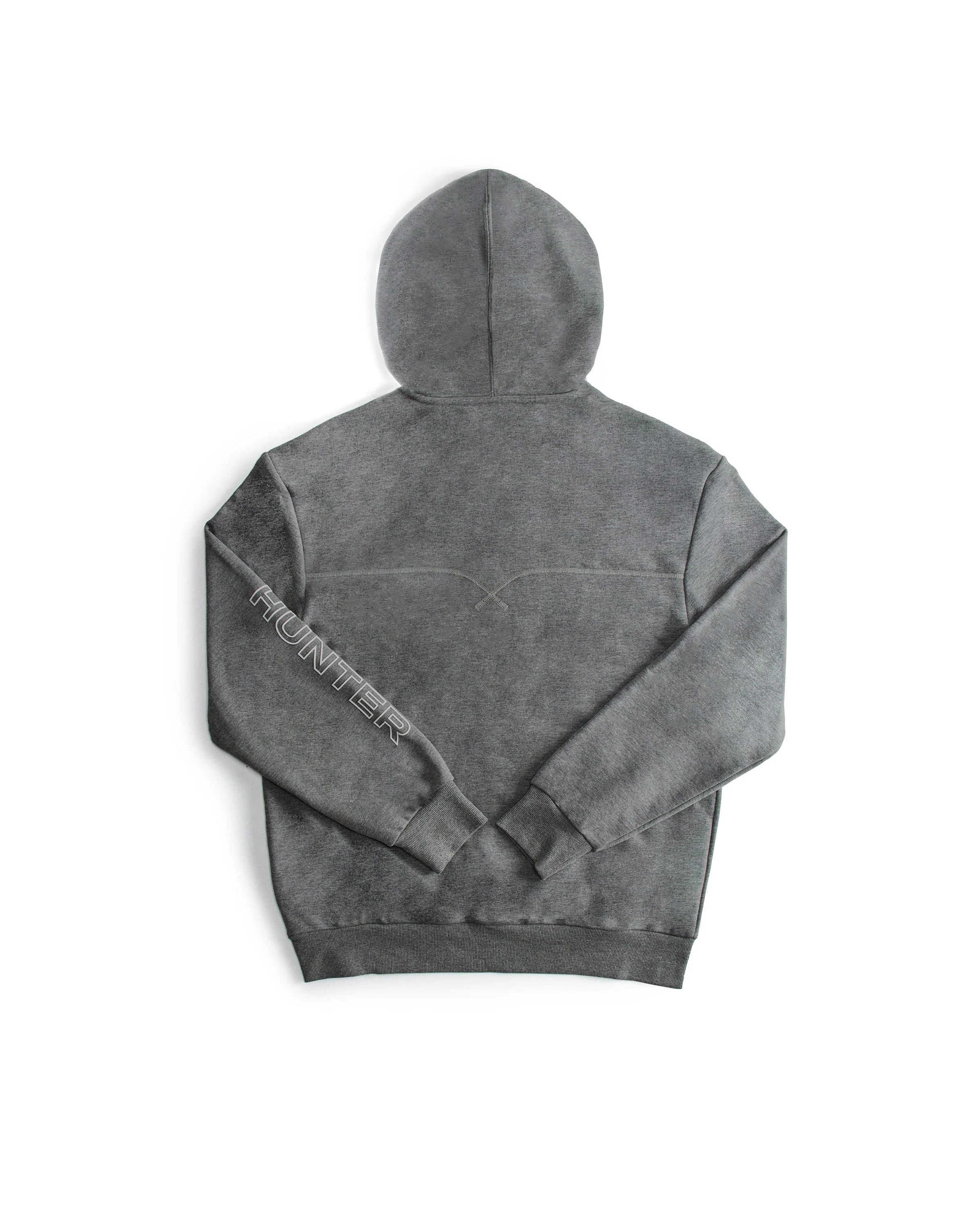 ユニセックス プレイ ラバライズ ハンターロゴ フーディー  -  グレーマール