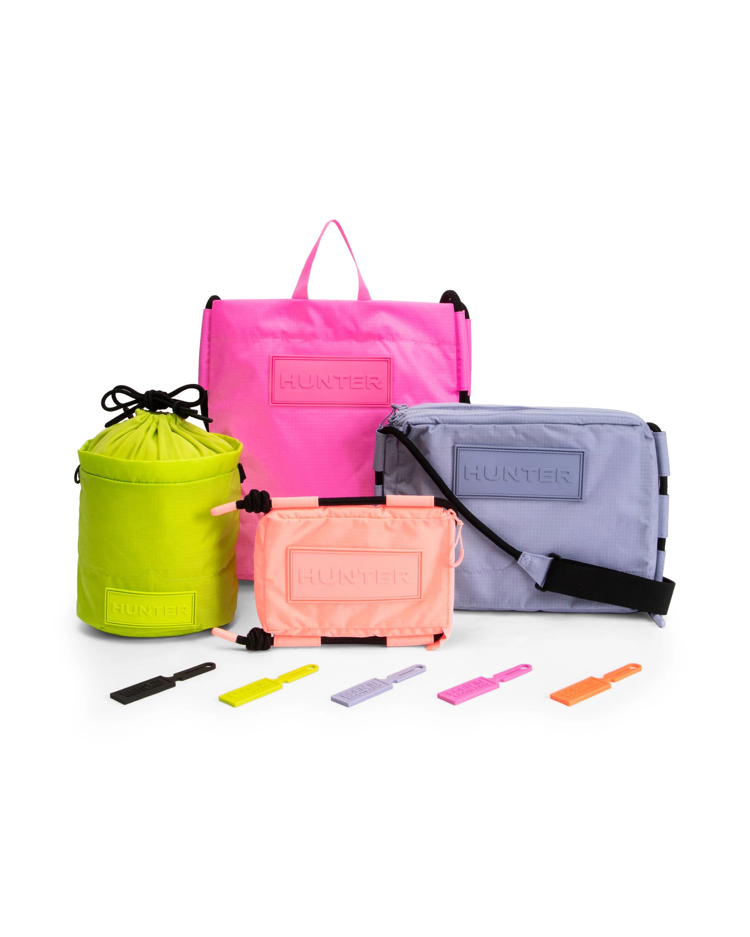 トラベル リップストップ リサイクル ナイロン トート バッグ - シェイディッド ホワイト