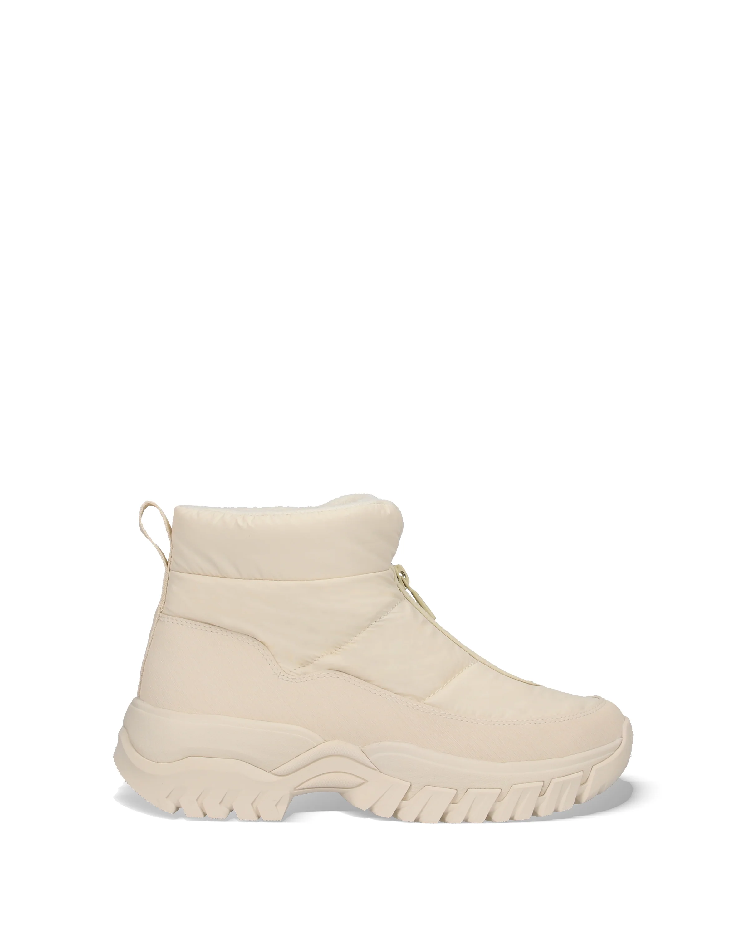 ユニセックス イントレピッド ワンダラー アンクル ジップ スノー ブーツ - キャンバスクリーム