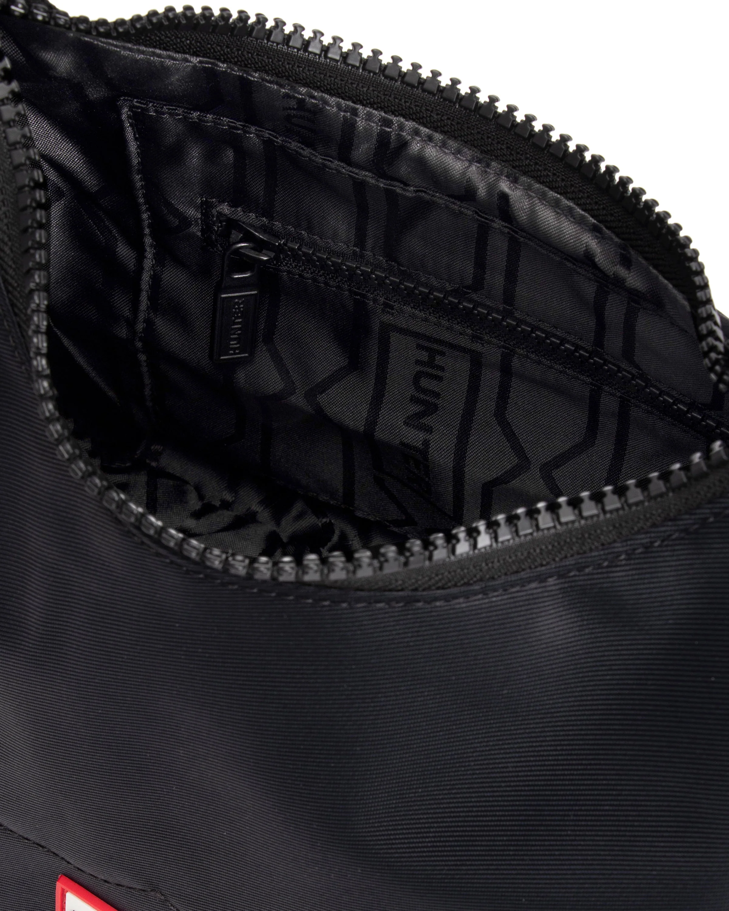 ナイロン ミニ ホーボー  -  ブラック