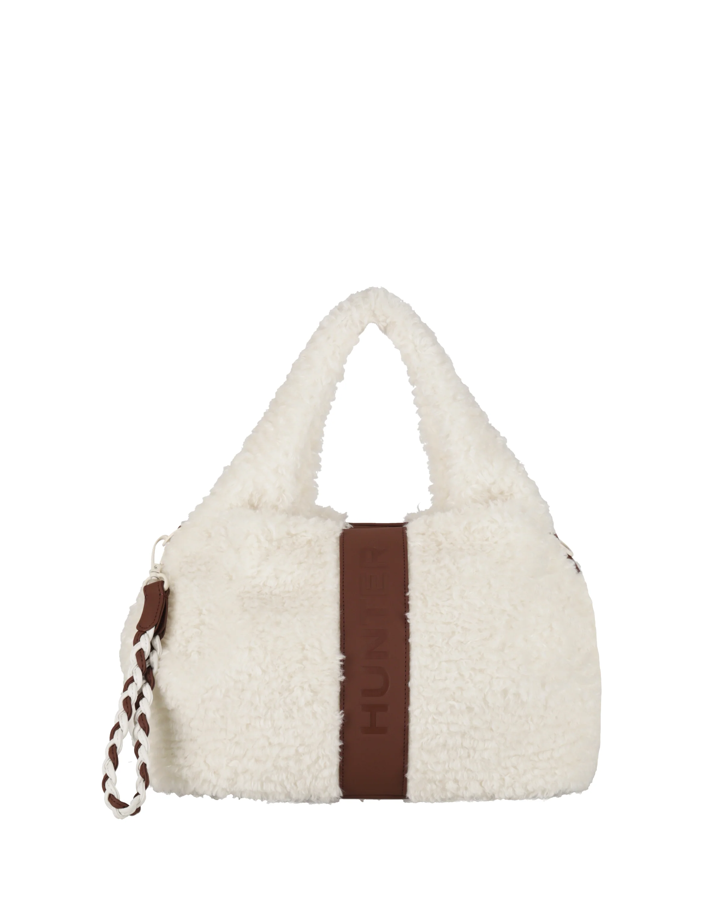 ブークレ ミディアム トート - ナチュラル