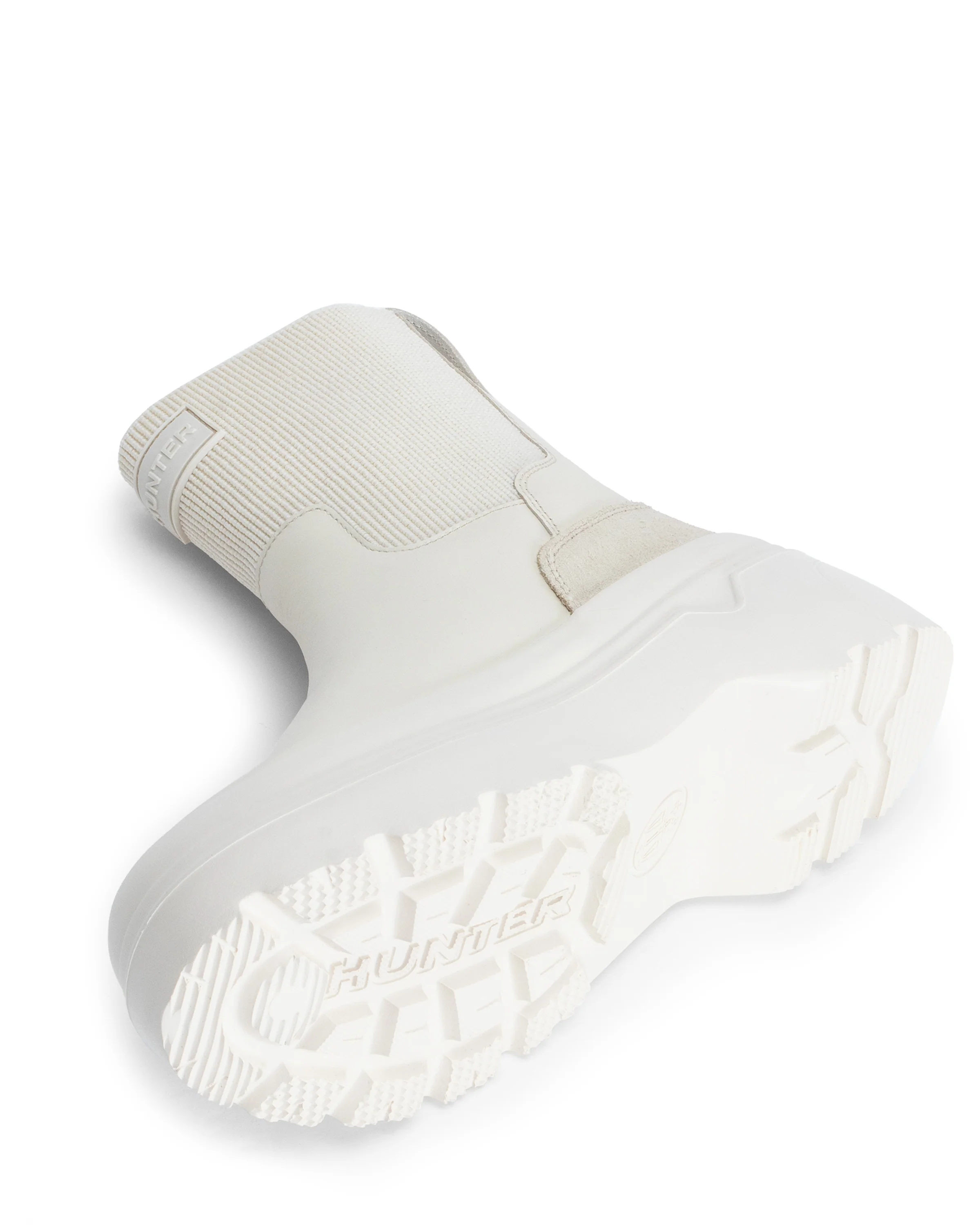 レディース エクスプローラー チェルシー フラットフォームブーツ - ホワイトウィロー