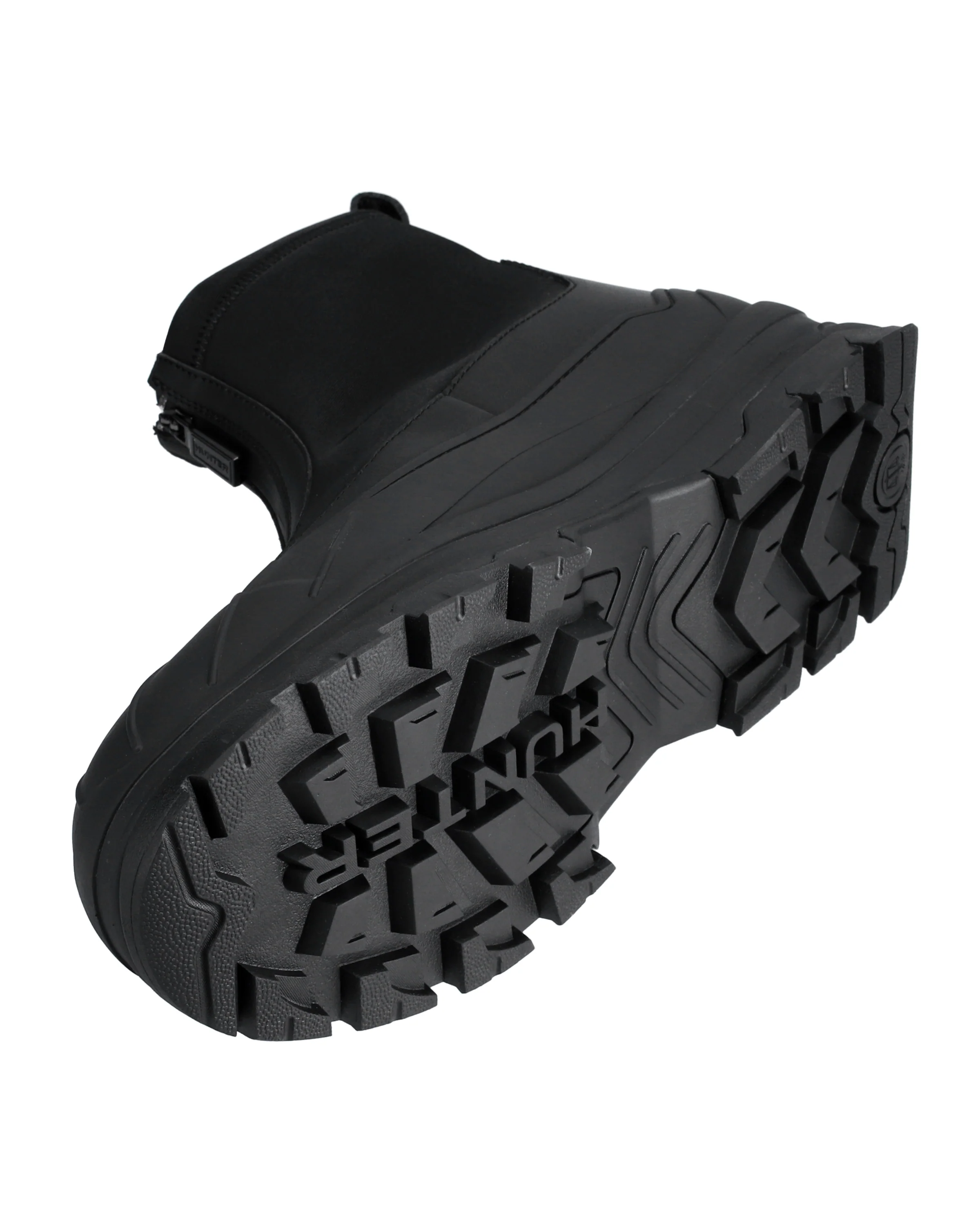 メンズ リファインド シティ エクスプローラー ジップ ブーツ - ブラック