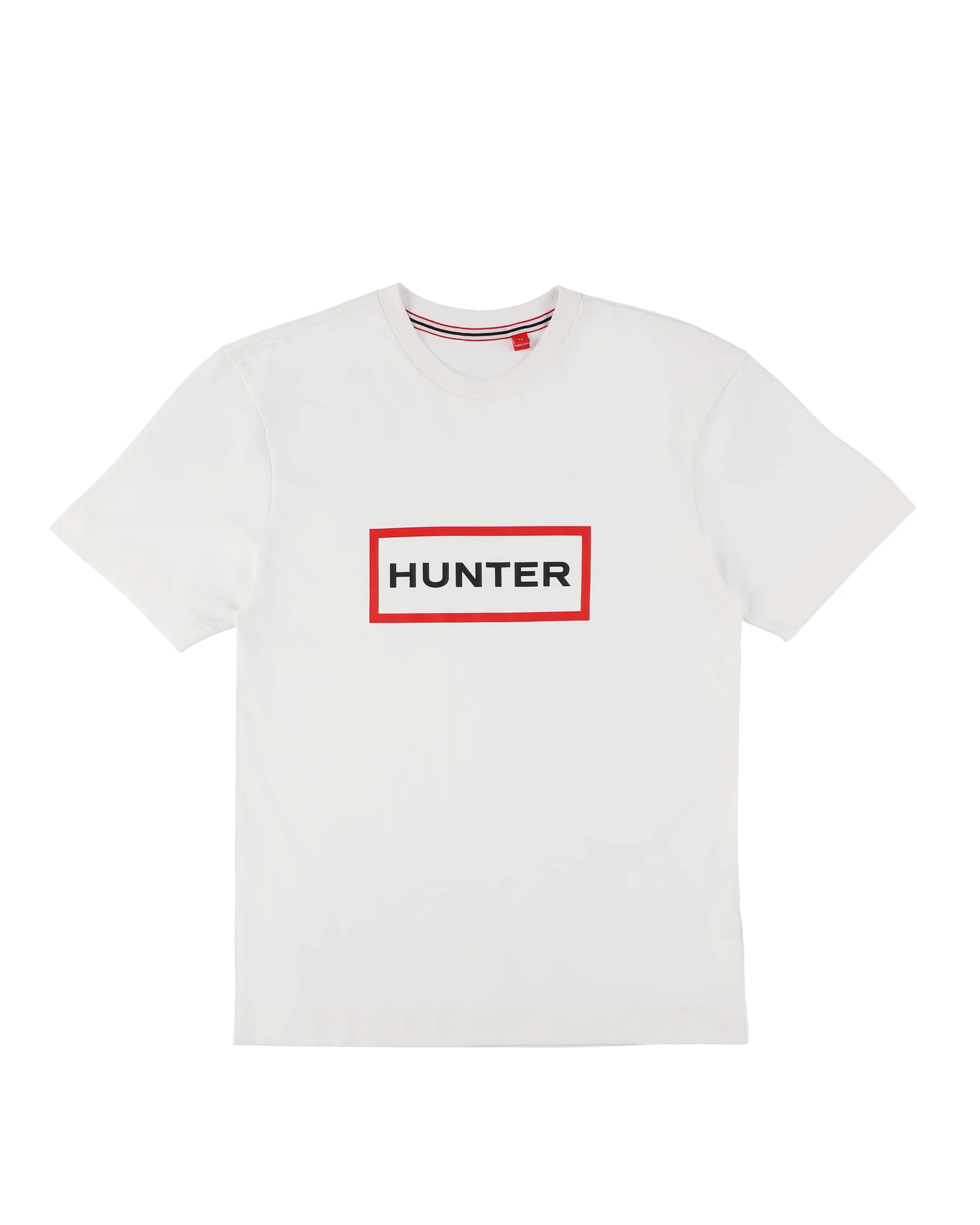 ユニセックス ハンター ロゴ ティーシャツ - ホワイト