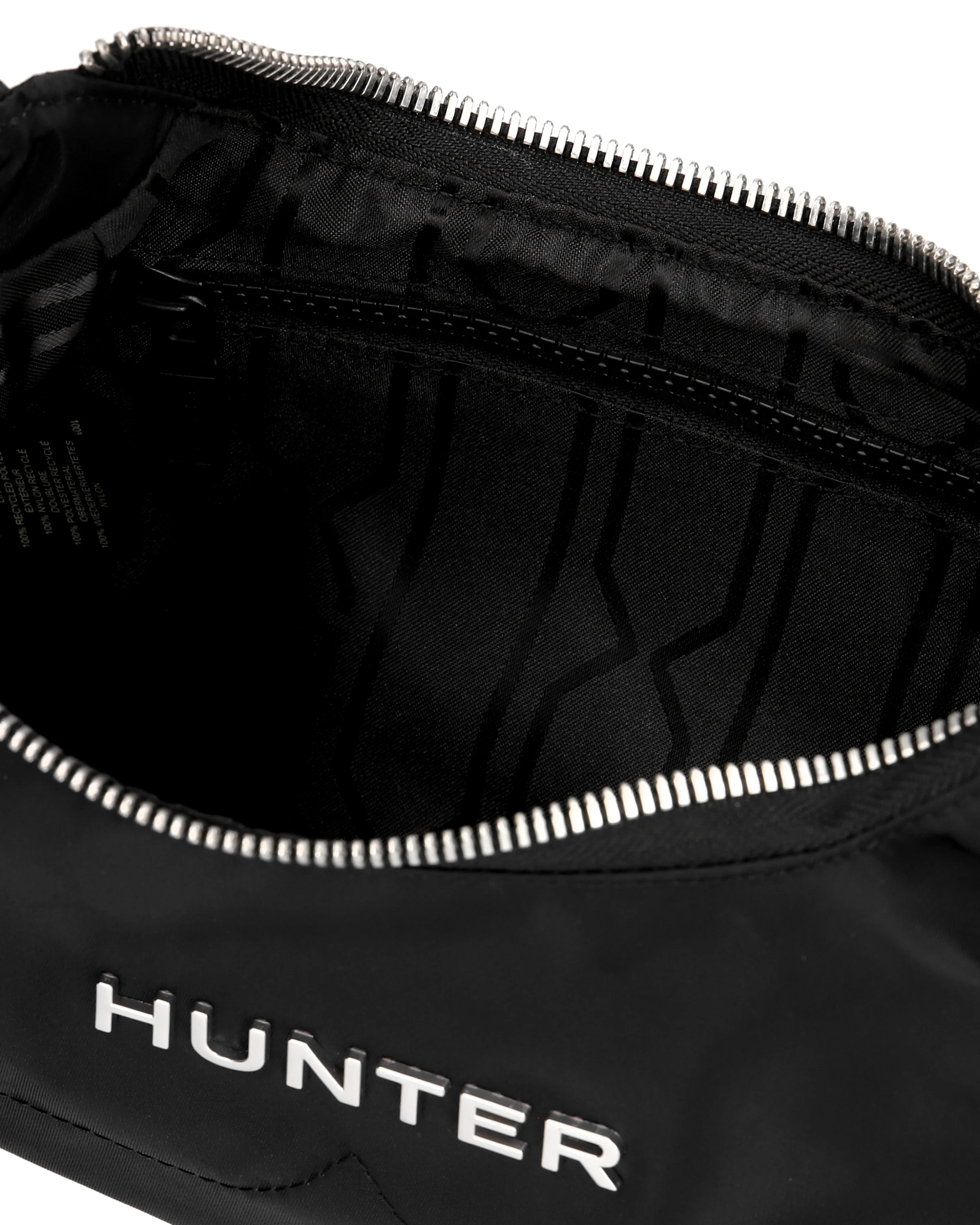 プレミアム ナイロン スピード ショルダー バッグ - ブラック