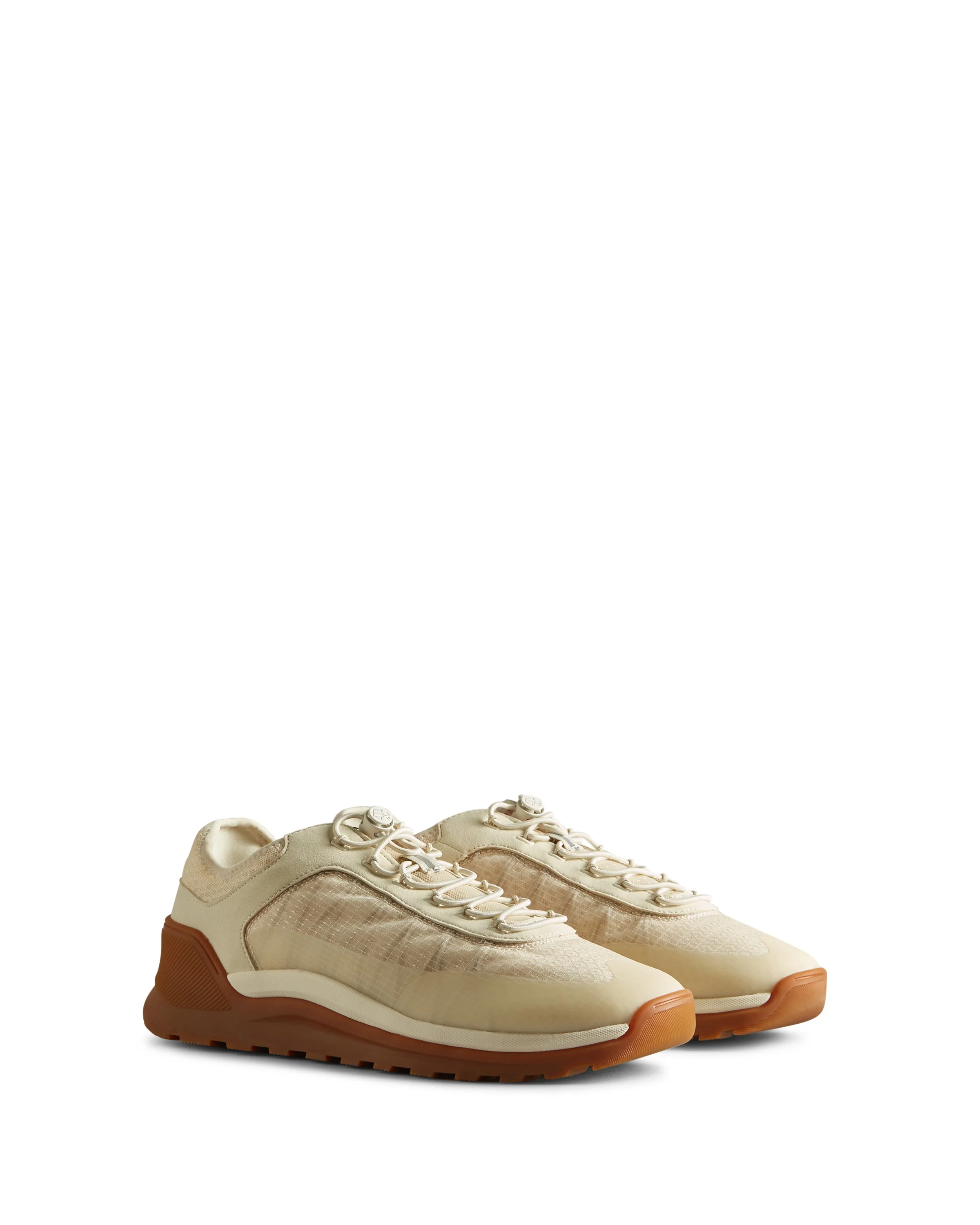 メンズ トラベル スニーカー  -  シェイディッド ホワイト/ソフト サンド/ガム