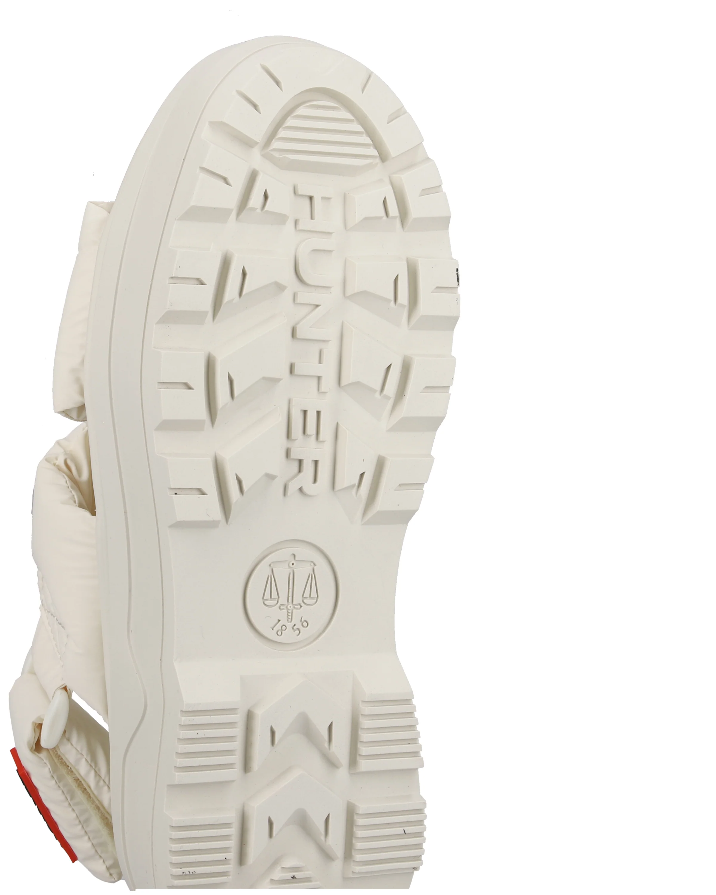 ユニセックス シティ リベル パフド クロスオーバー サンダル - キャンバスクリーム