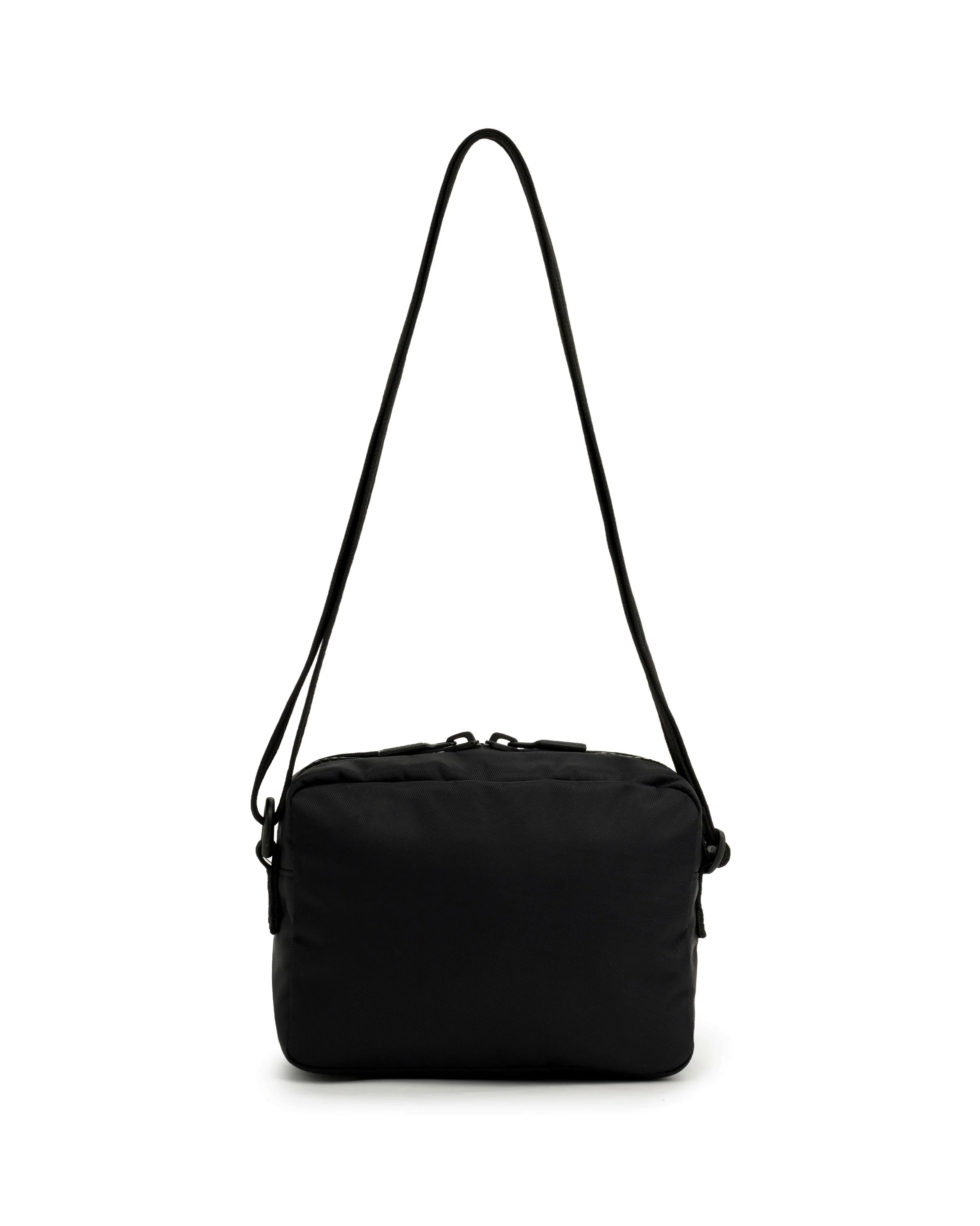 ナイロン クロスボディ - ブラック