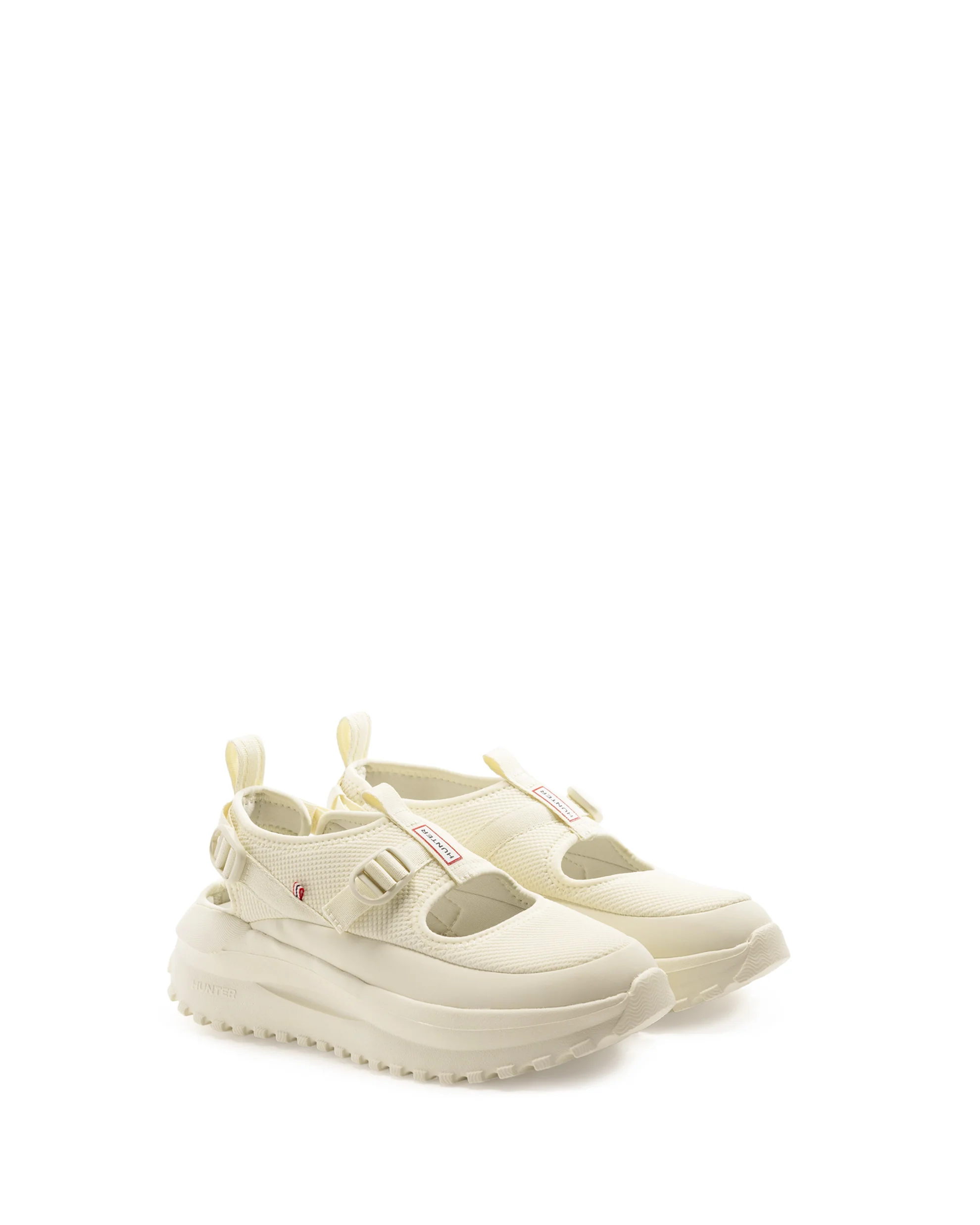 ユニセックス トラベル フロー サンダル - シェイデッド ホワイト