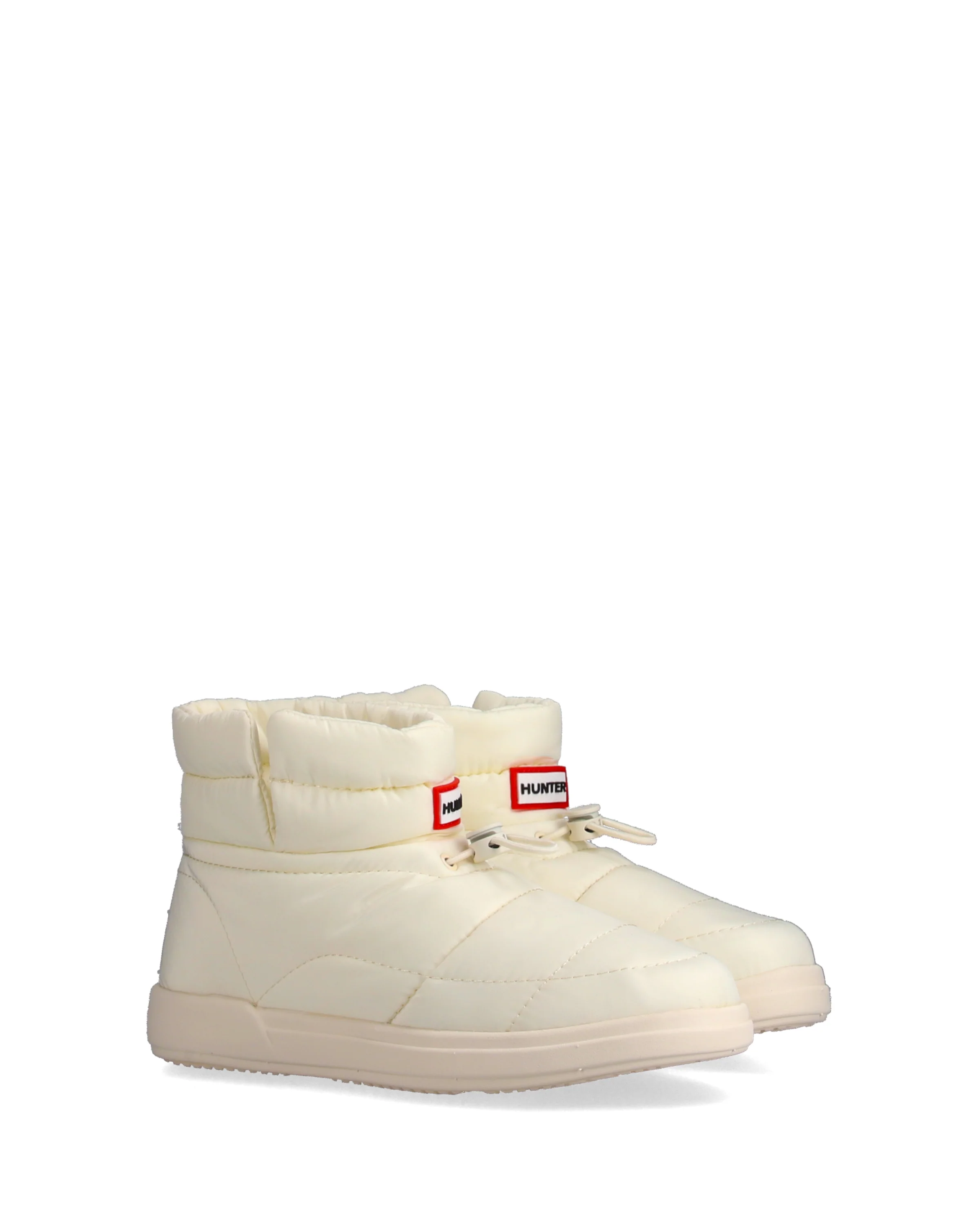 ユニセックス イン/アウト コージー パフ サイド ベント ブーティー - シェイデッド ホワイト