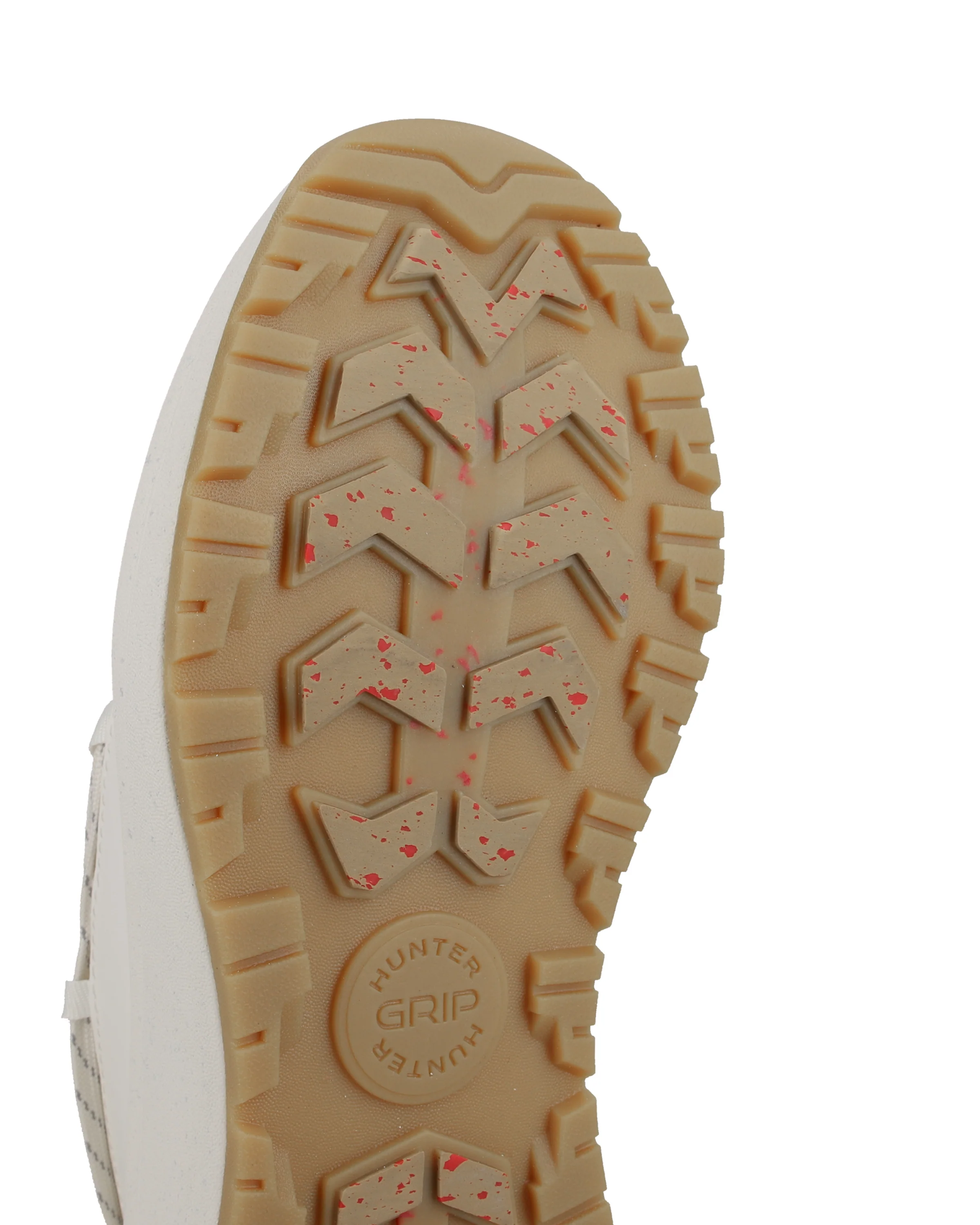 ユニセックス ハンター グリップ パフ レース スリッポン トレーナー - シェイデッド ホワイト / ガム