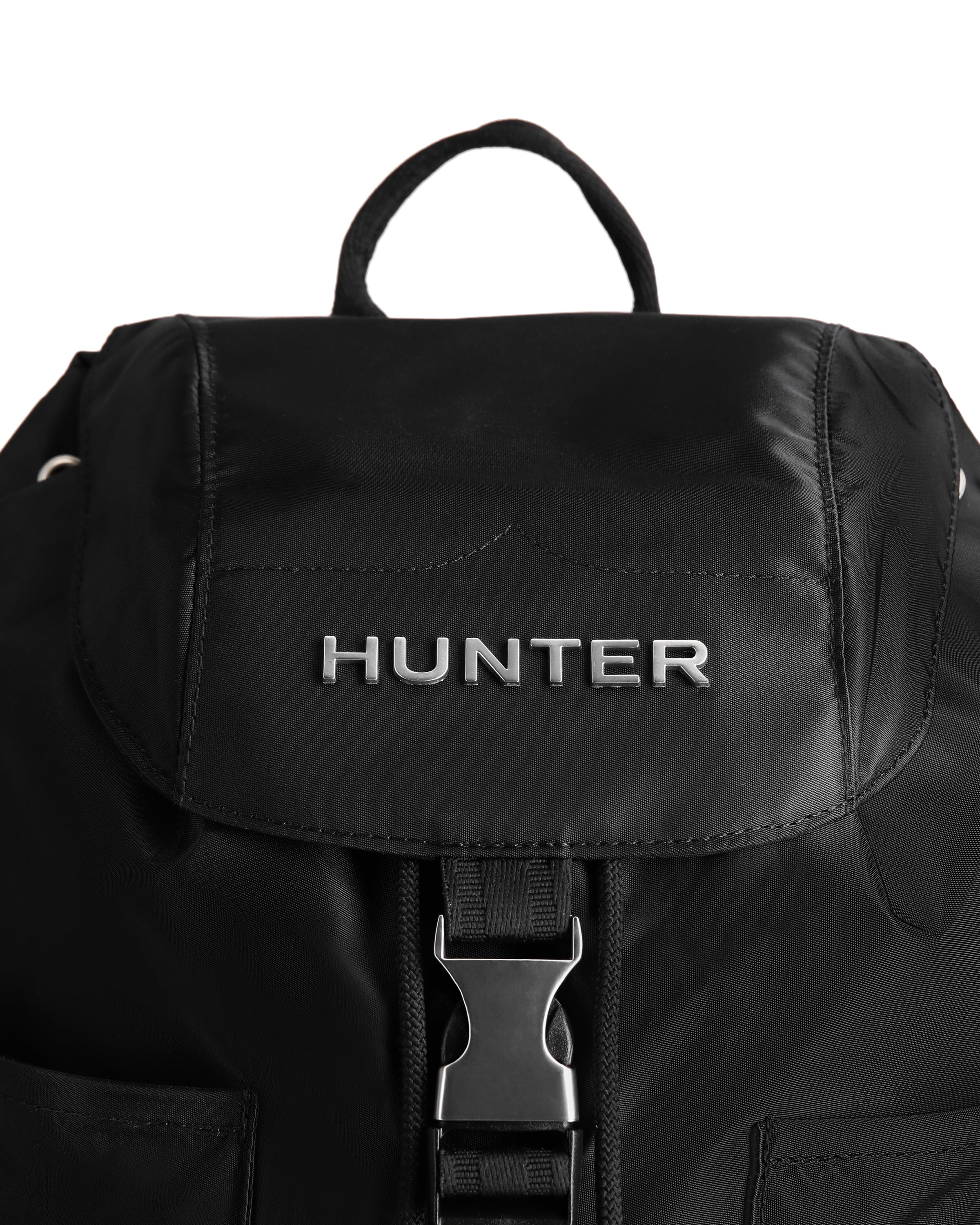 プレミアム ナイロン ミニ バックパック - ブラック