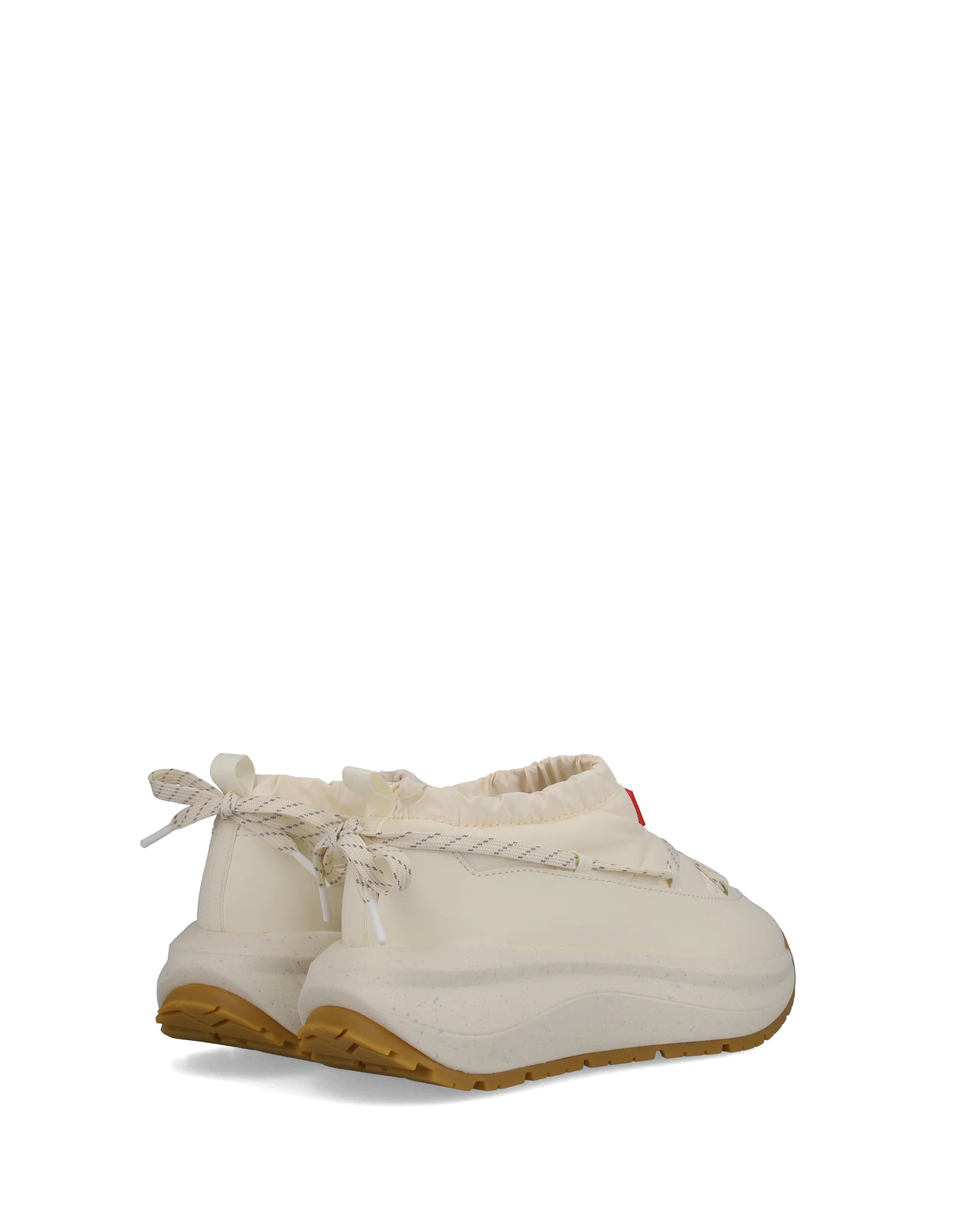 ユニセックス ハンター グリップ パフ レース スリッポン トレーナー - シェイデッド ホワイト / ガム