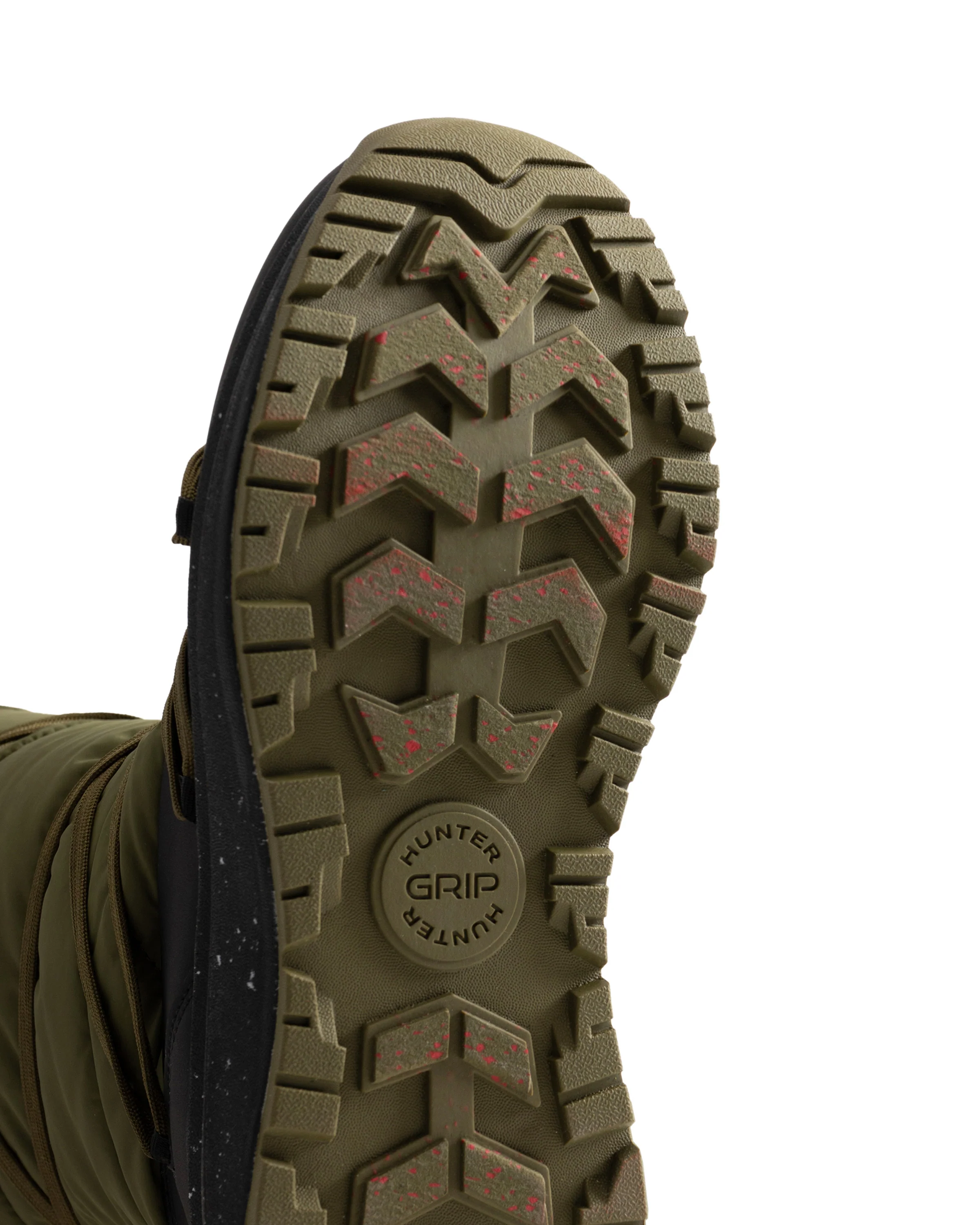 ユニセックス ハンター グリップ トール スノー ブーツ - パインシャドウ/ブラック