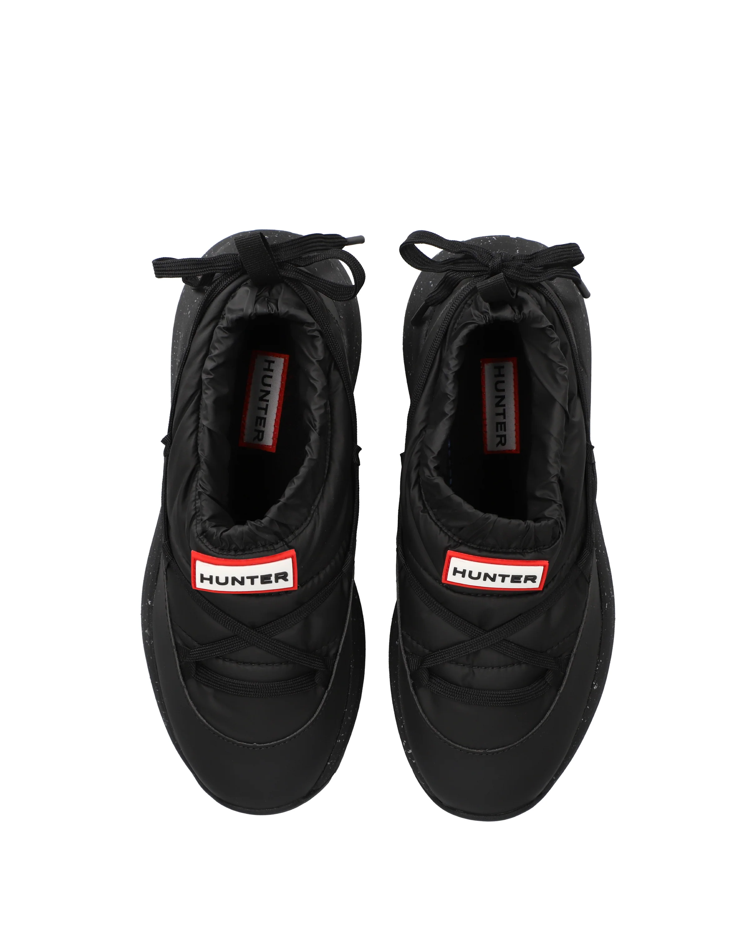 ユニセックス ハンター グリップ パフ レース スリッポン トレーナー - ブラック