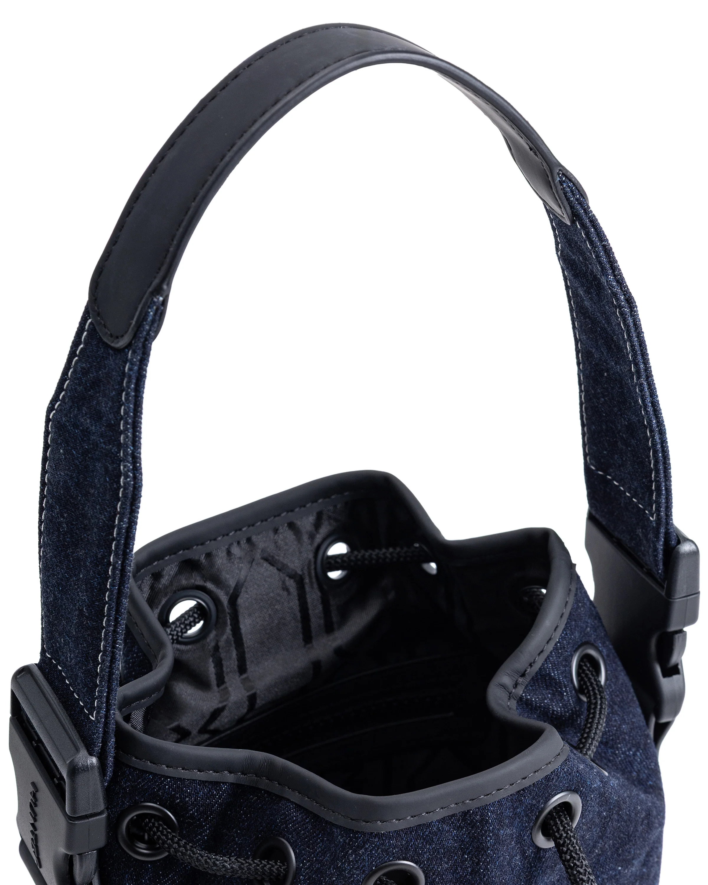 リファインド ドローストリング デニム バケット - デニム