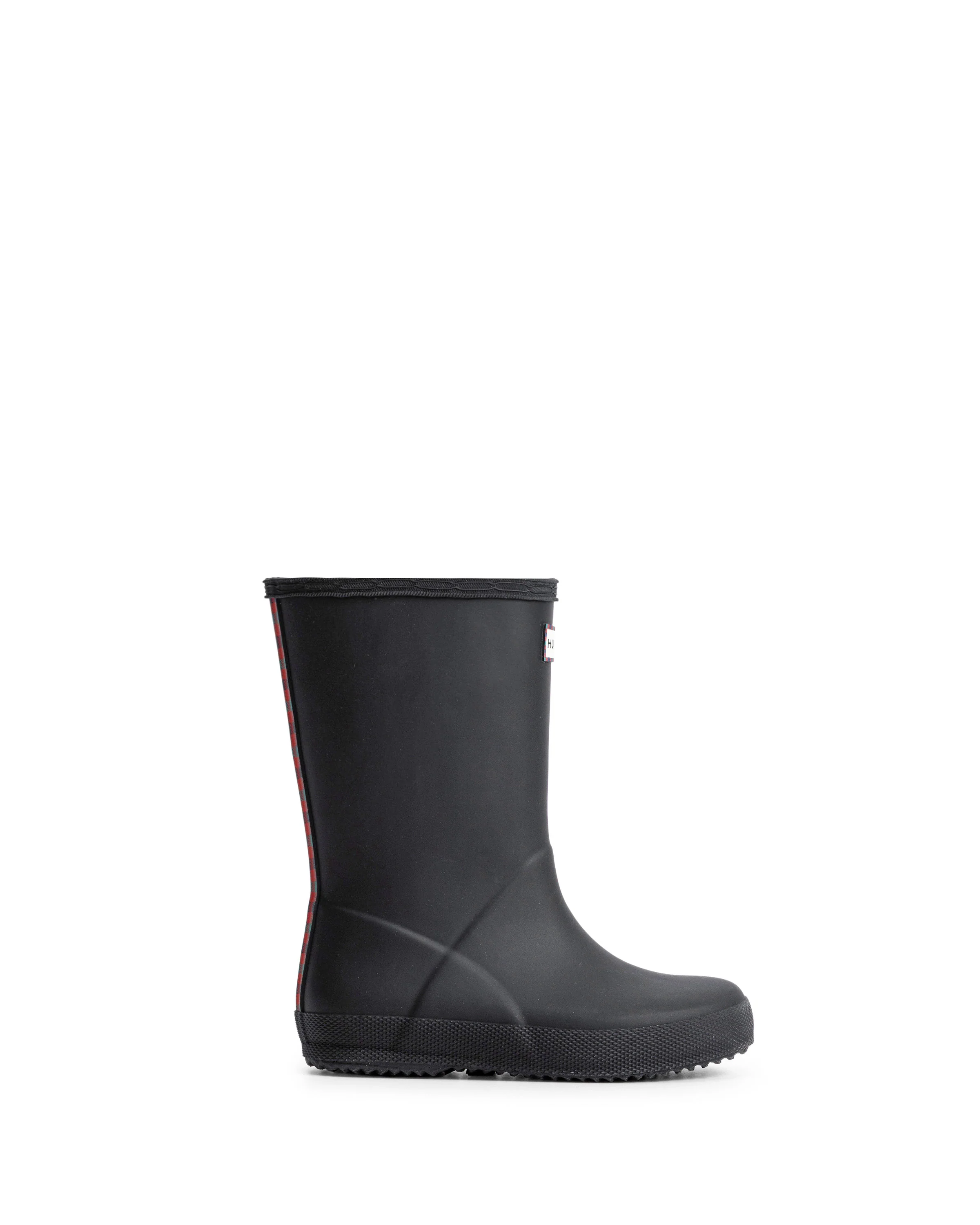 キッズ ファミリア ファースト クラシック ブーツ - ブラック/ レッドプレイド