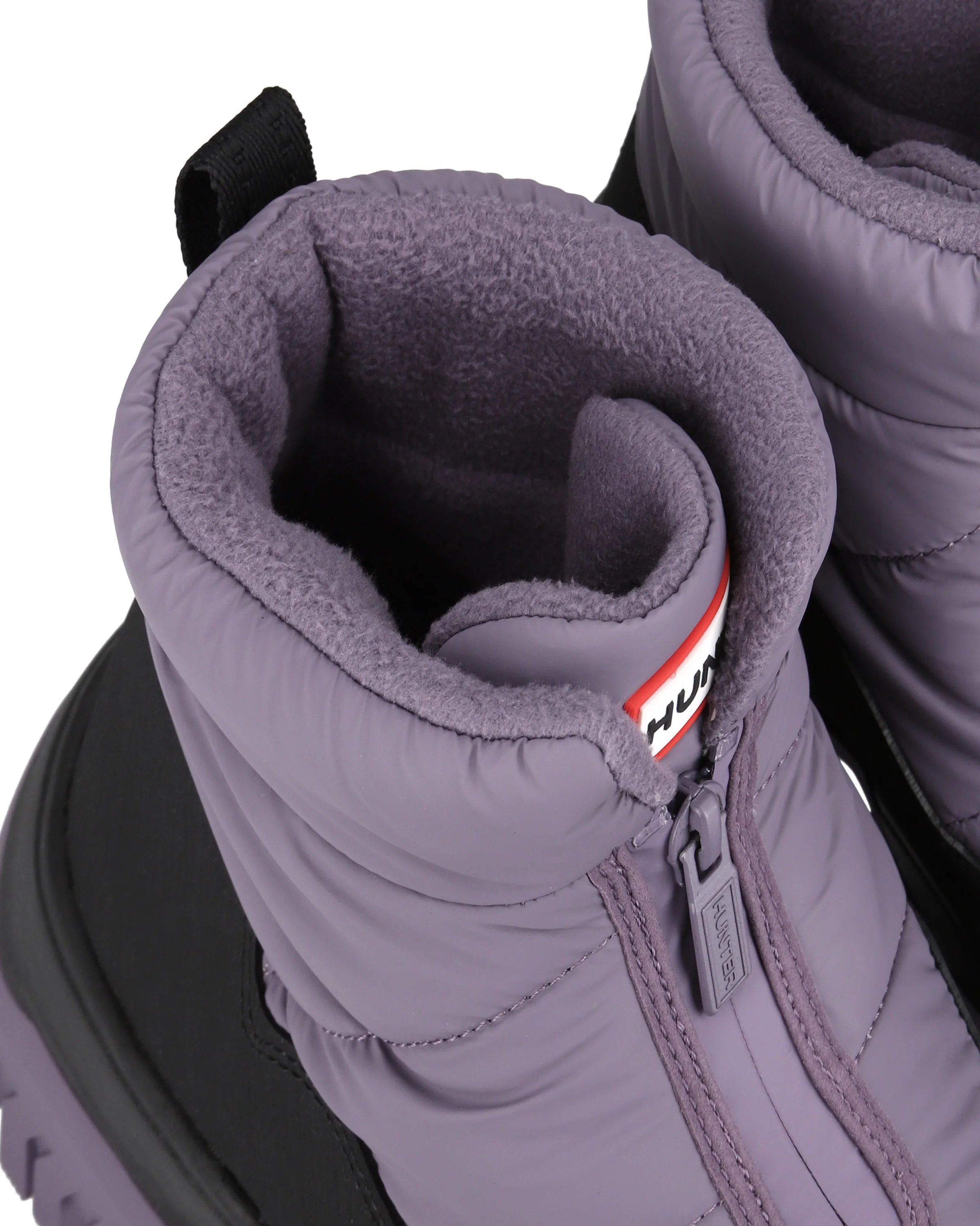 ユニセックス イントレピッド ワンダラー アンクル ジップ スノー ブーツ - ブラック / ドリーミーグレープ